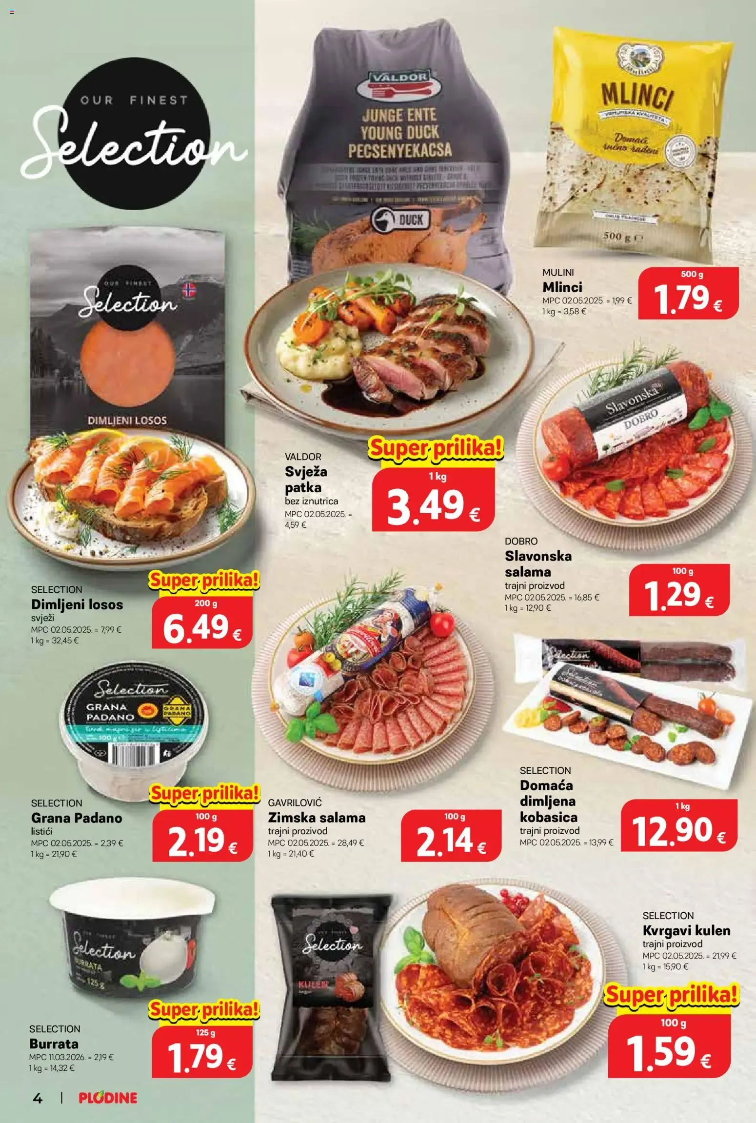 Katalog Plodine Uvijek od akcije od 12. kolovoza do 18. kolovoza 2026. - Pregled Stranica 4