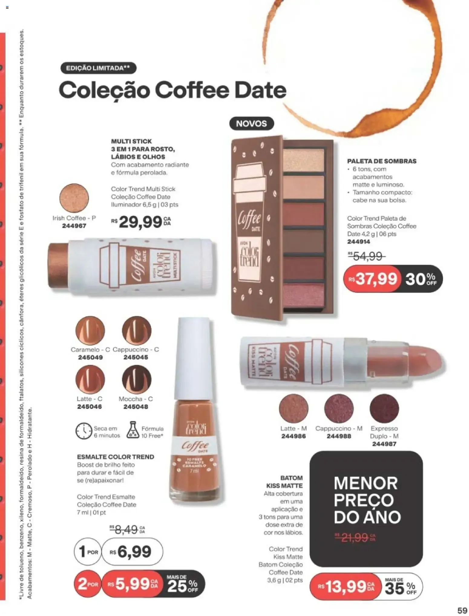 Encarte de Avon | Campanha Ciclo 12/2026 | Mês do Batom com Power Stay Matte Glitter 19 de julho até 9 de agosto 2026 - Pagina 59