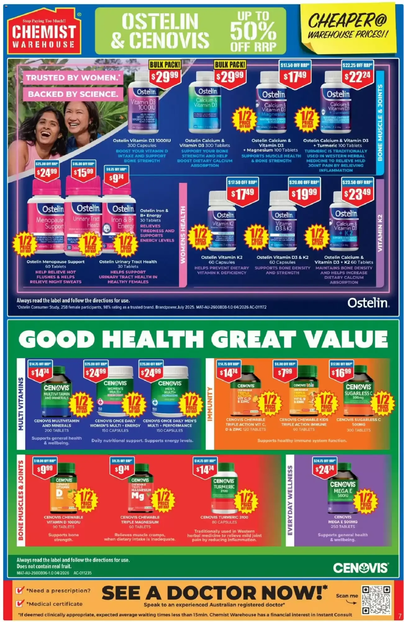 Chemist Warehouse - Stock Up Save Big! - Catalogue valid from 23 July to 5 August 2026 - page 7