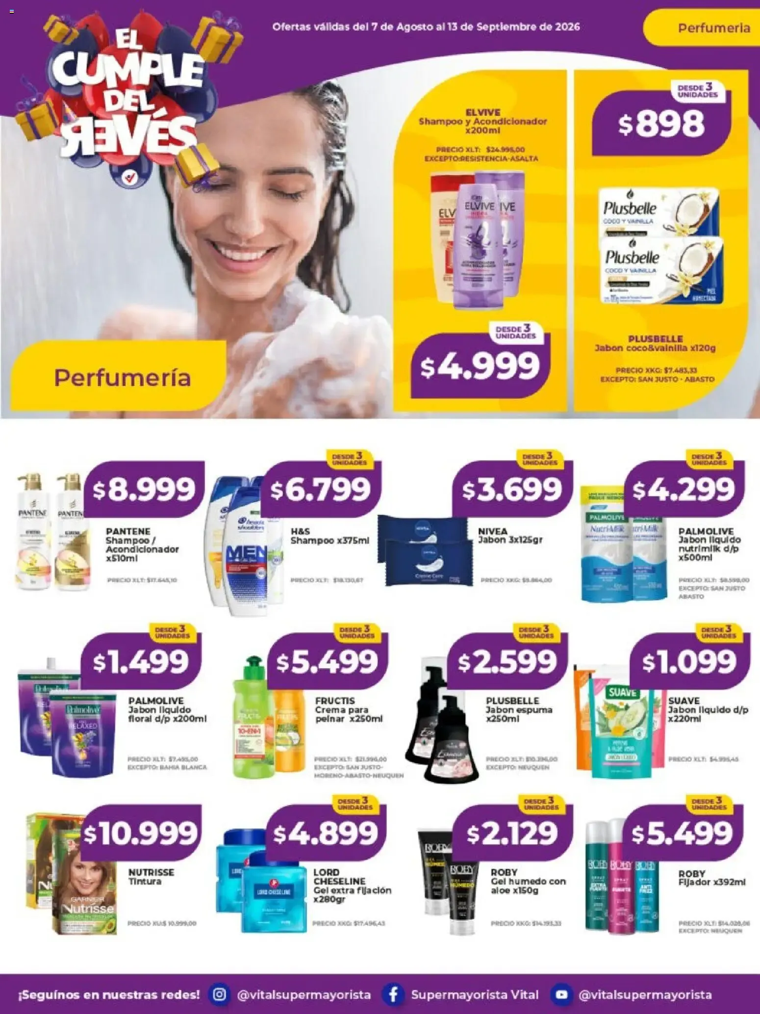 Ofertas de Vital Super Mayorista - El Cumple del Revés 7 de septiembre al 13 de septiembre 2026 - Página 2 del catálogo