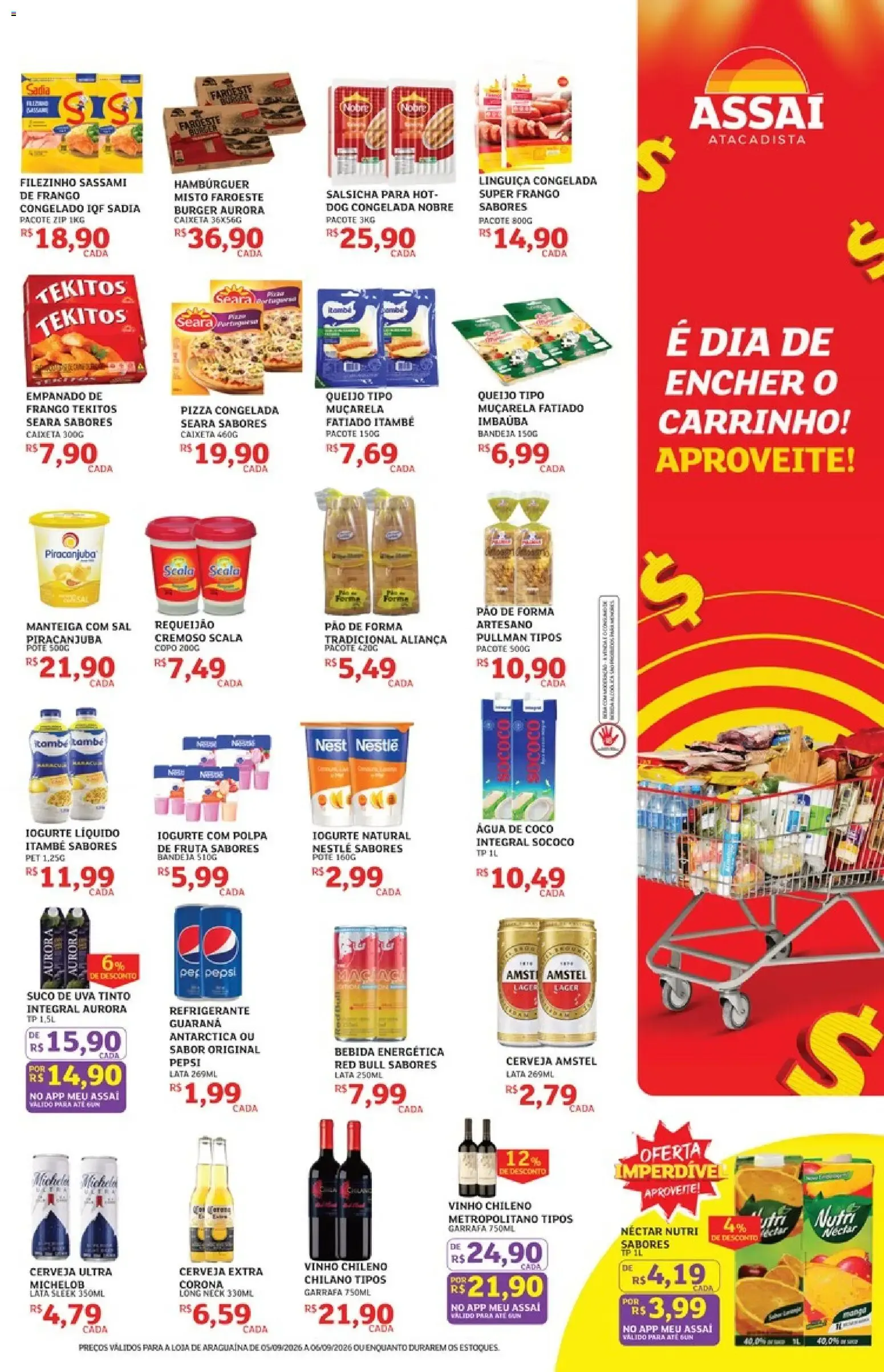 Encarte de Assaí Atacadista - Sabadão com Preço Baixo 5 de setembro até 6 de setembro 2026 - Pagina 3