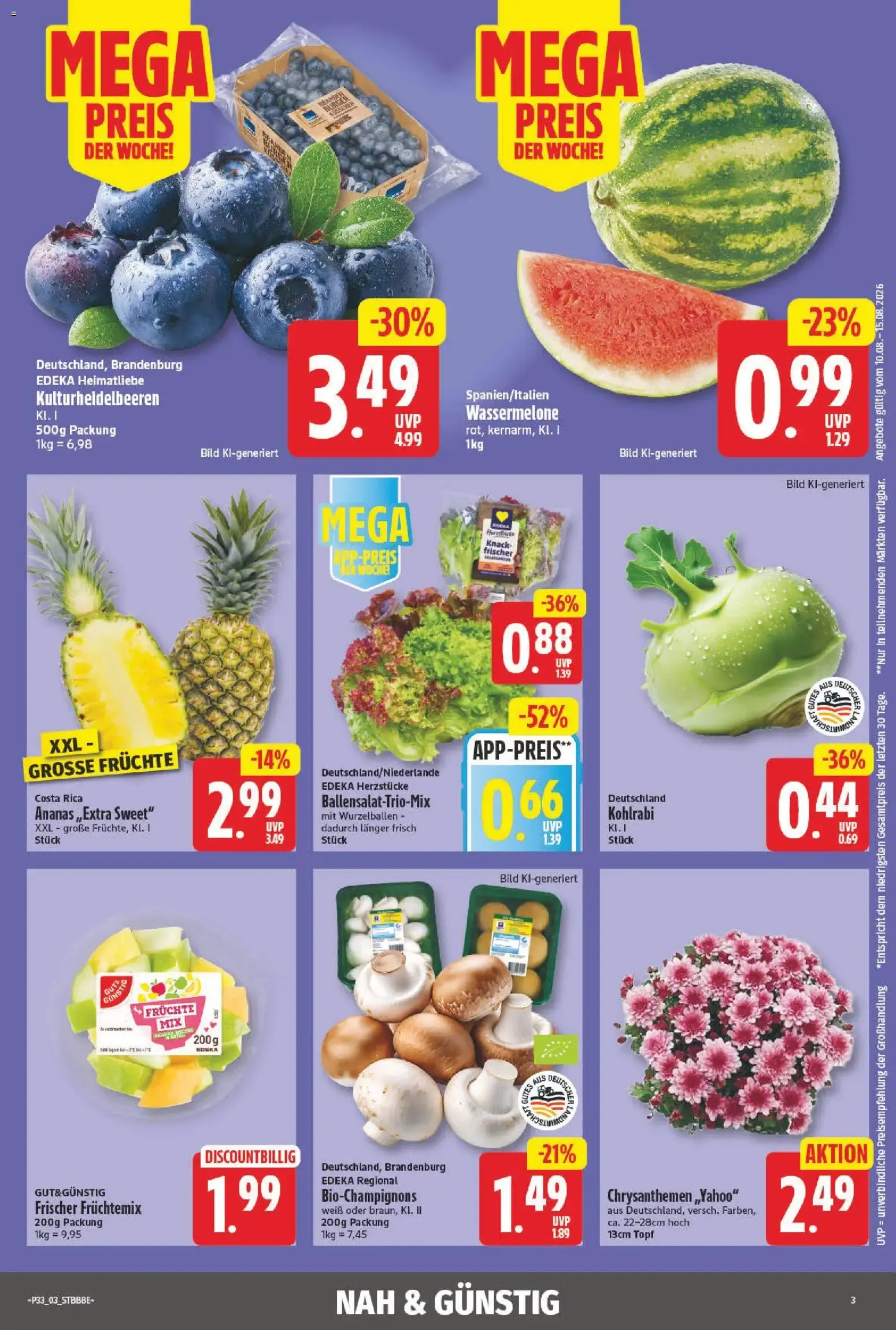 NP Discount Prospekt (ab 10.08.2026) zum Blättern von 10. August bis 15. August 2026 - Prospekt seite 3