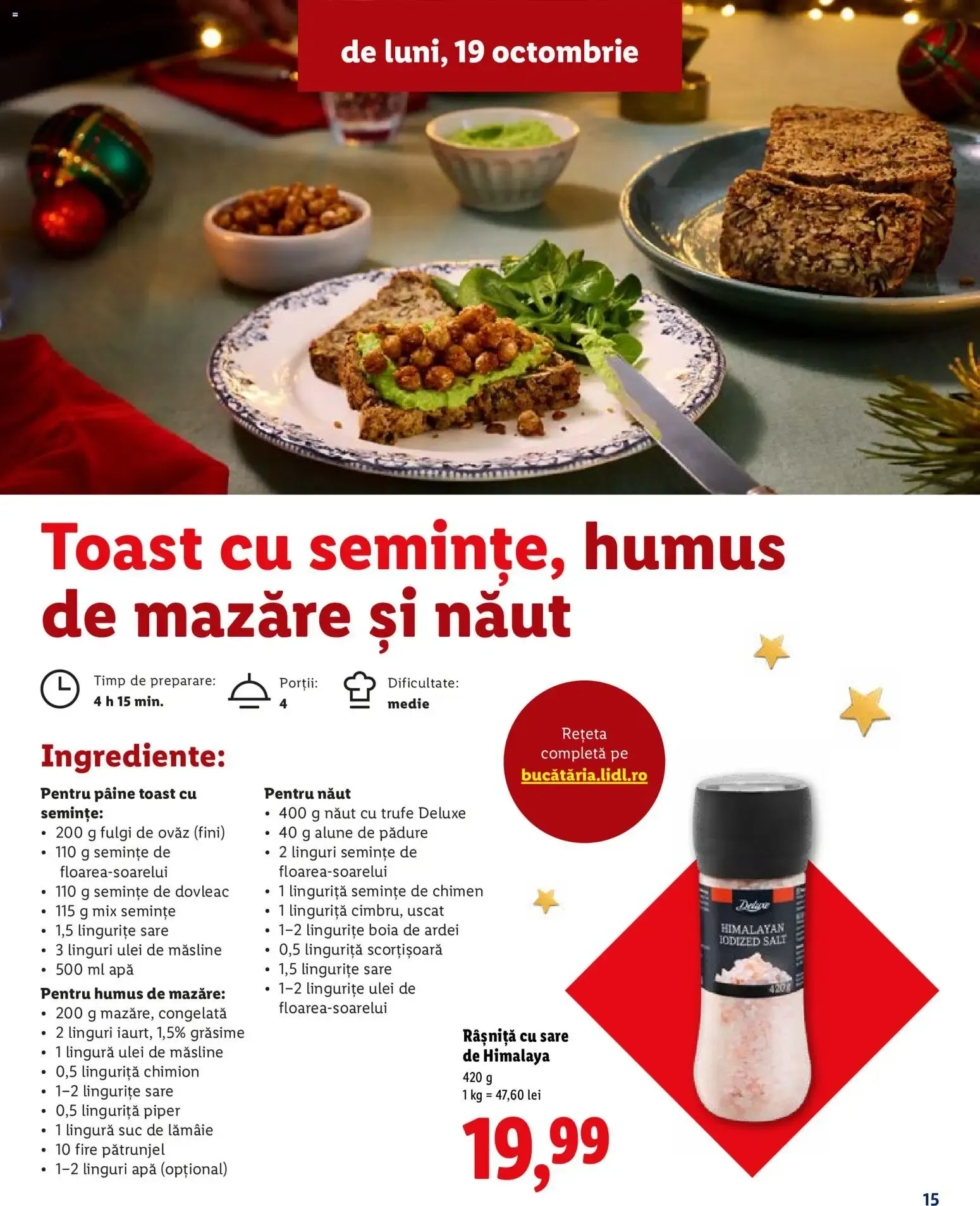 Catalog Magia unui Crăciun plin de savoare. de la 19 octombrie până la 31 decembrie 2026 - Revista Pagina 15