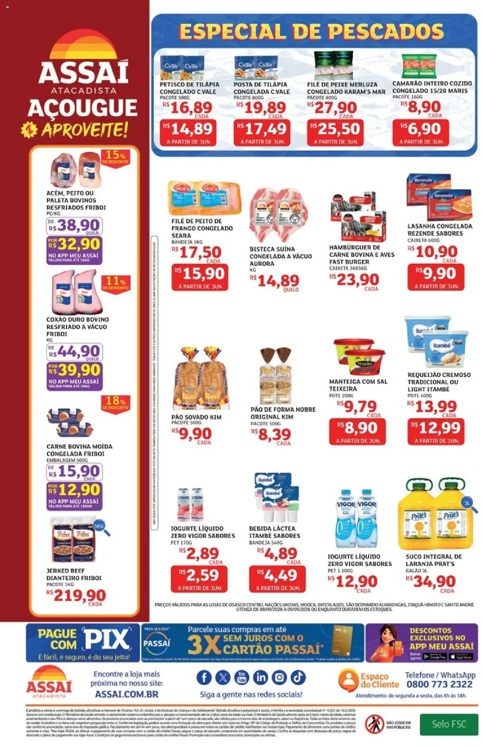 Encarte de Assaí Atacadista ofertas - SP de 08/09/2026 | Promoções Online 8 de setembro até 9 de setembro 2026 - Pagina 2
