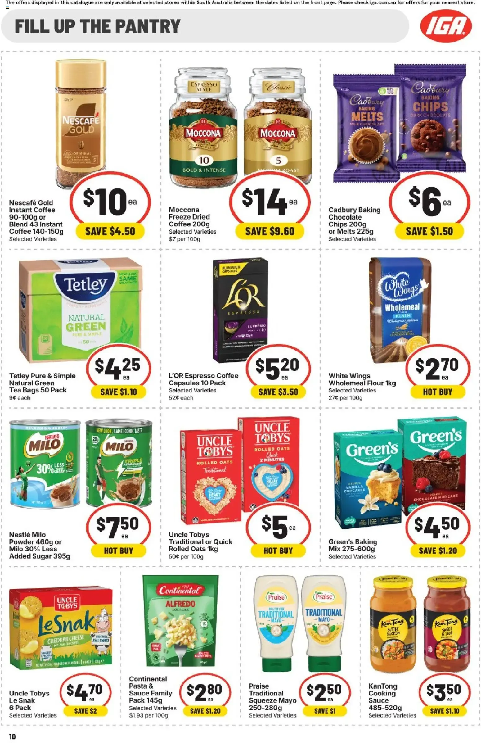 IGA catalogue valid from 07/10/2026 > Online Australia - Catalogue valid from 7 October to 13 October 2026 - page 10