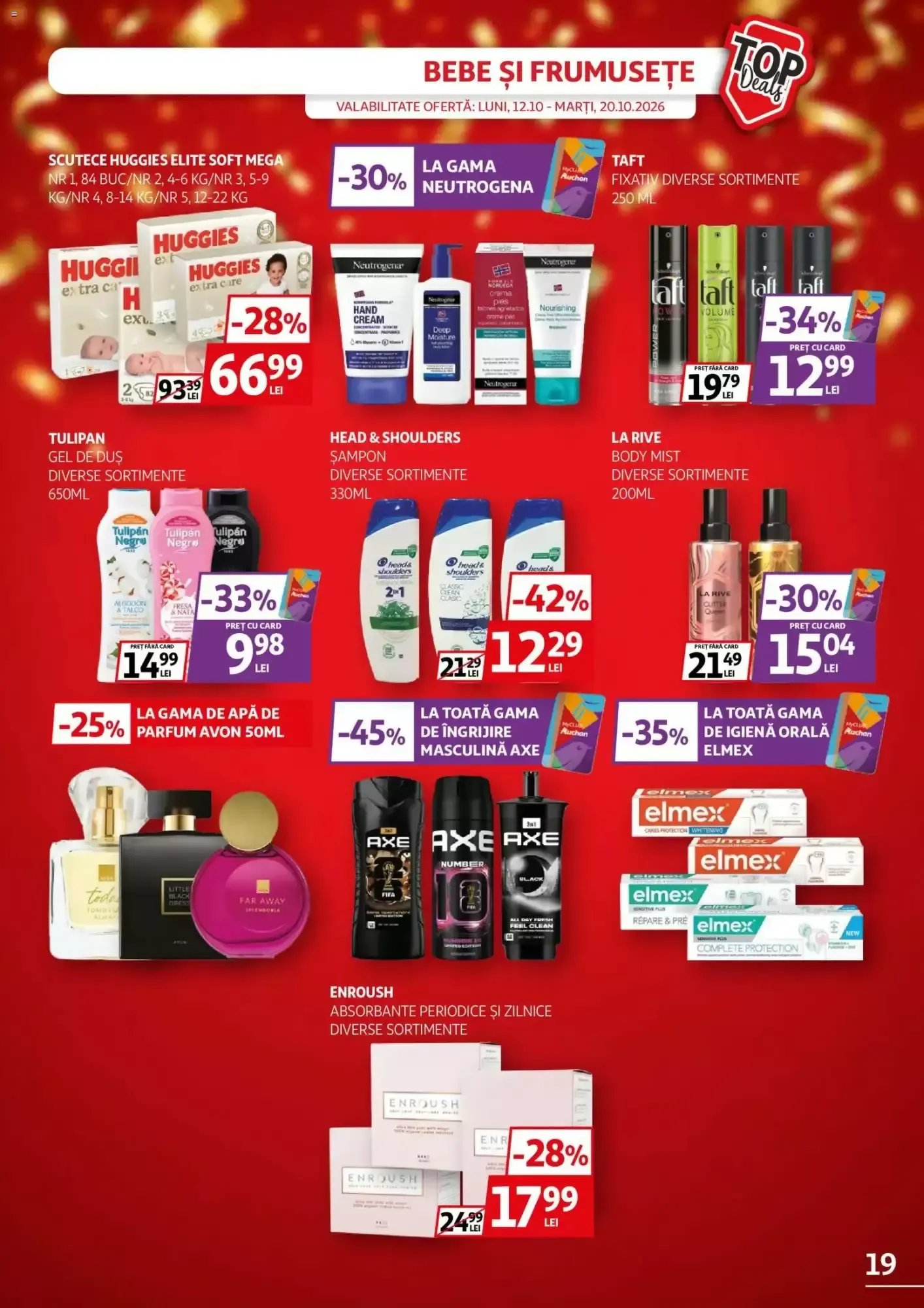 Catalog Catalog Auchan de la 12 octombrie până la 20 octombrie 2026 - Revista Pagina 19