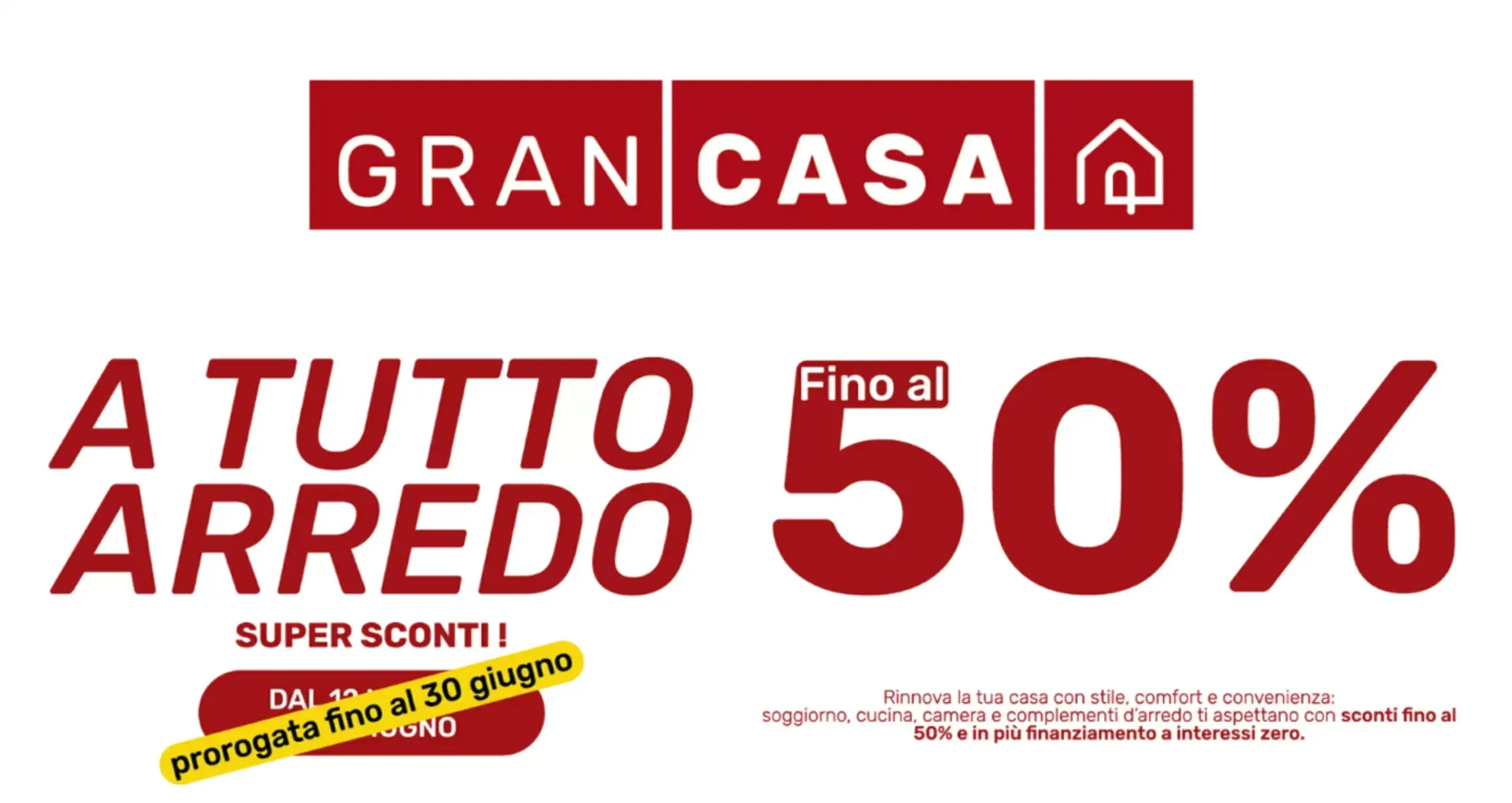 Volantino GRANCASA