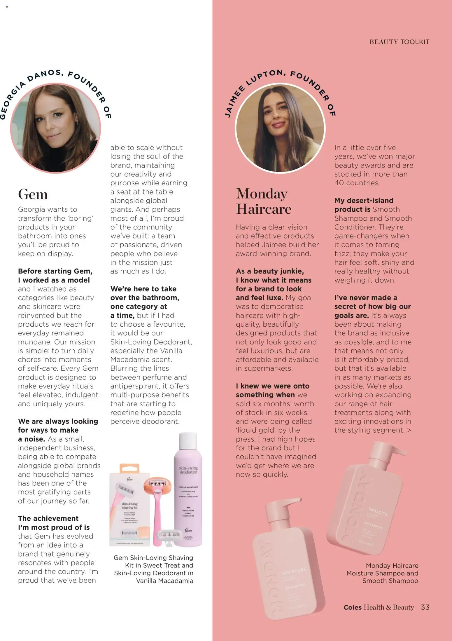 Coles Health&Beauty - Catalogue valid from 6 January to 7 August 2026 - page 33