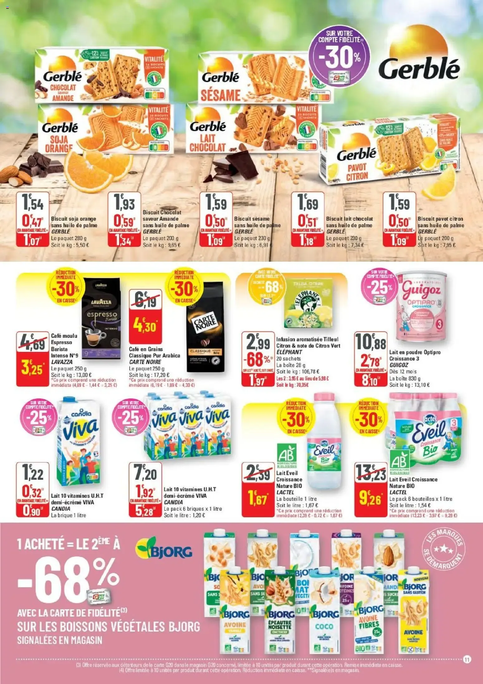 G20 Supermarchés catalogue à partir du 07/10/2026 - promo en ligne du 7 octobre au 18 octobre 2026 - Catalogue page 11