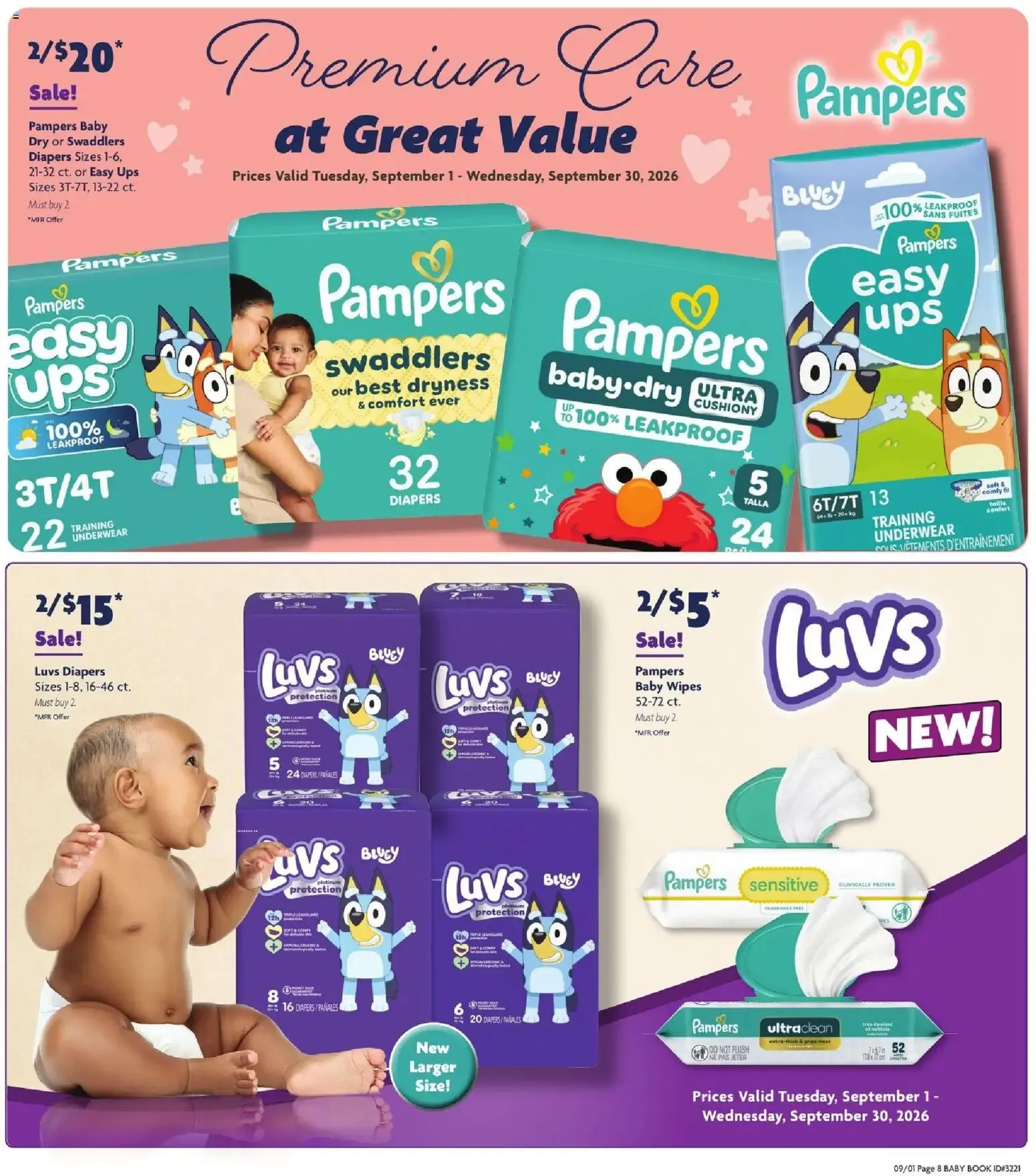 Weekly ad Family Dollar - Todo para Bebés (09/01 - 09/30 2026) from September 1 to September 30 2026 - Page 9