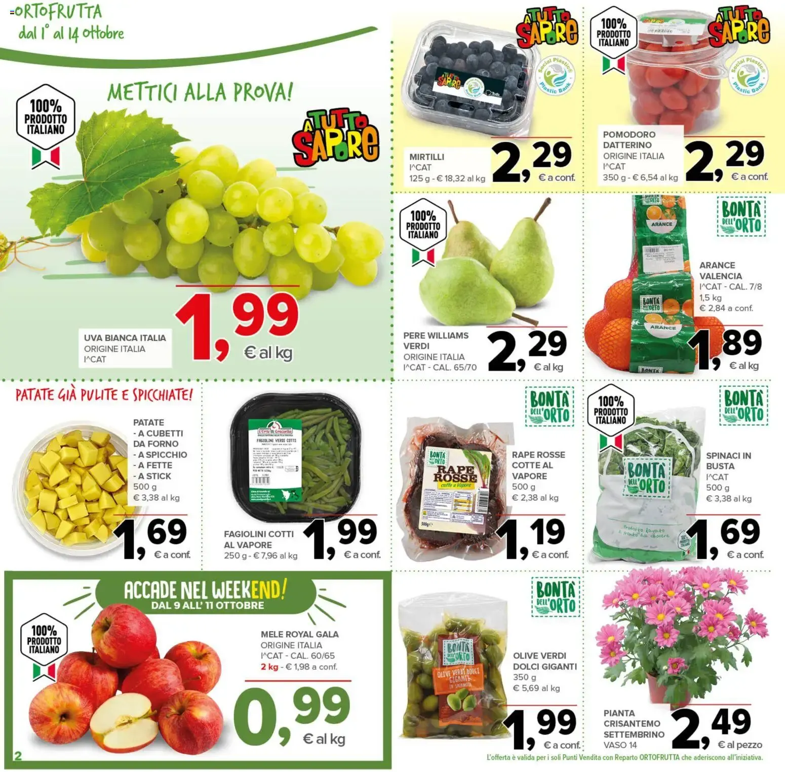 Todis: Offerte dal 1 al 14 Ottobre da 1 ottobre a 14 ottobre di 2026 - Pagina del volantino 2