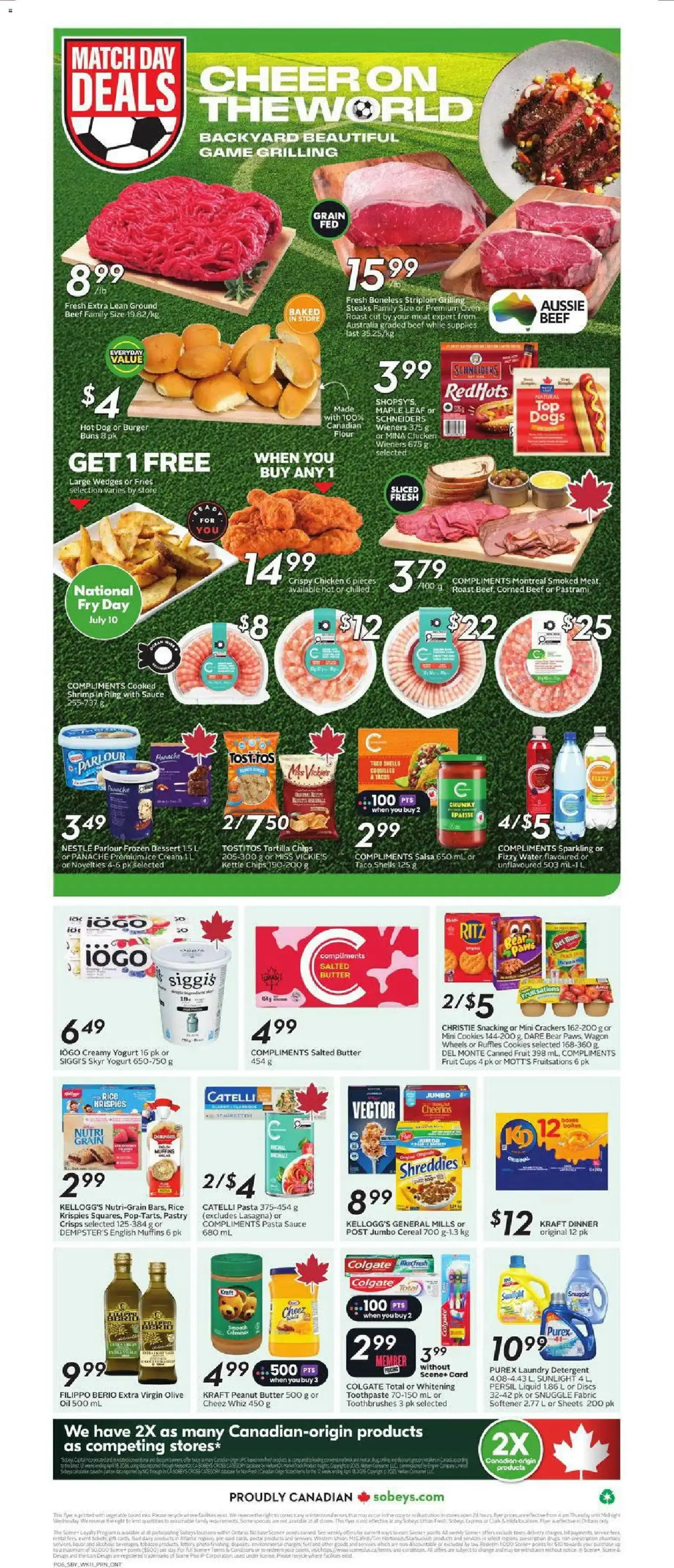 Sobeys weekly flyer / circulaire from Jul 9, 2026 > weekly specials & deals from July 9 to July 15 2026 - flyer page 4