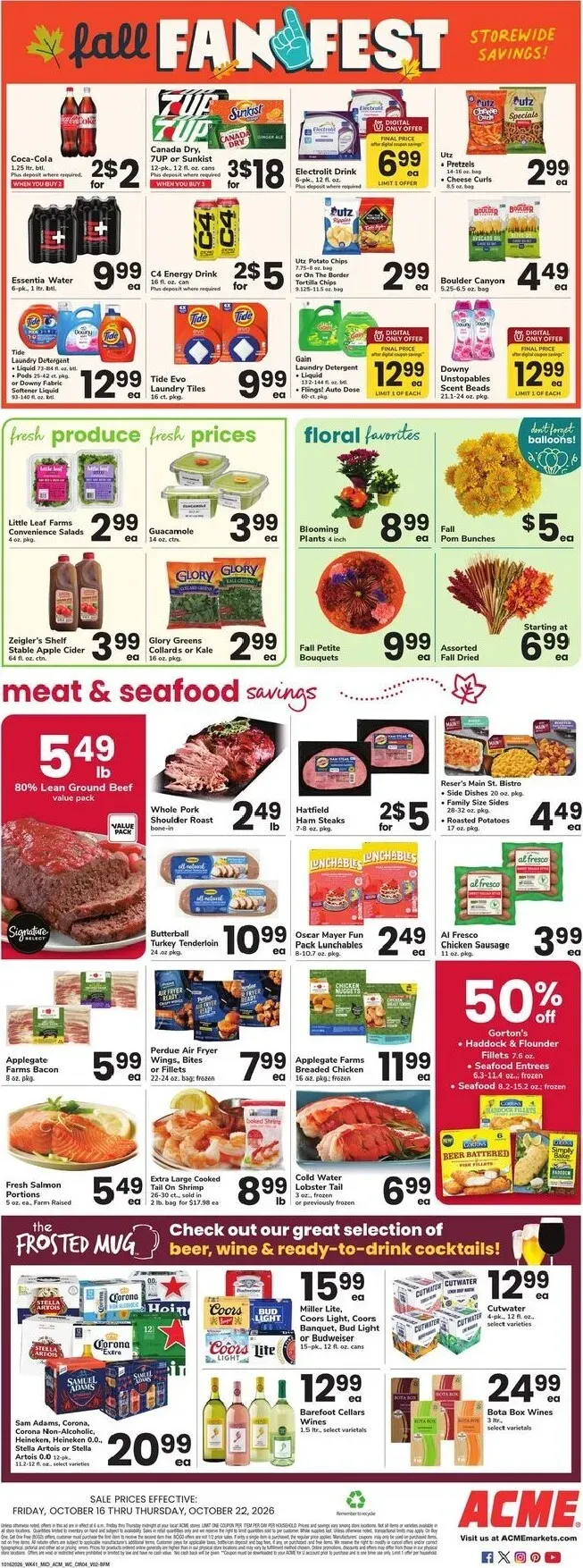 Weekly ad ACME - Fresh for a Buck! from October 16 to October 22 2026 - Page 4
