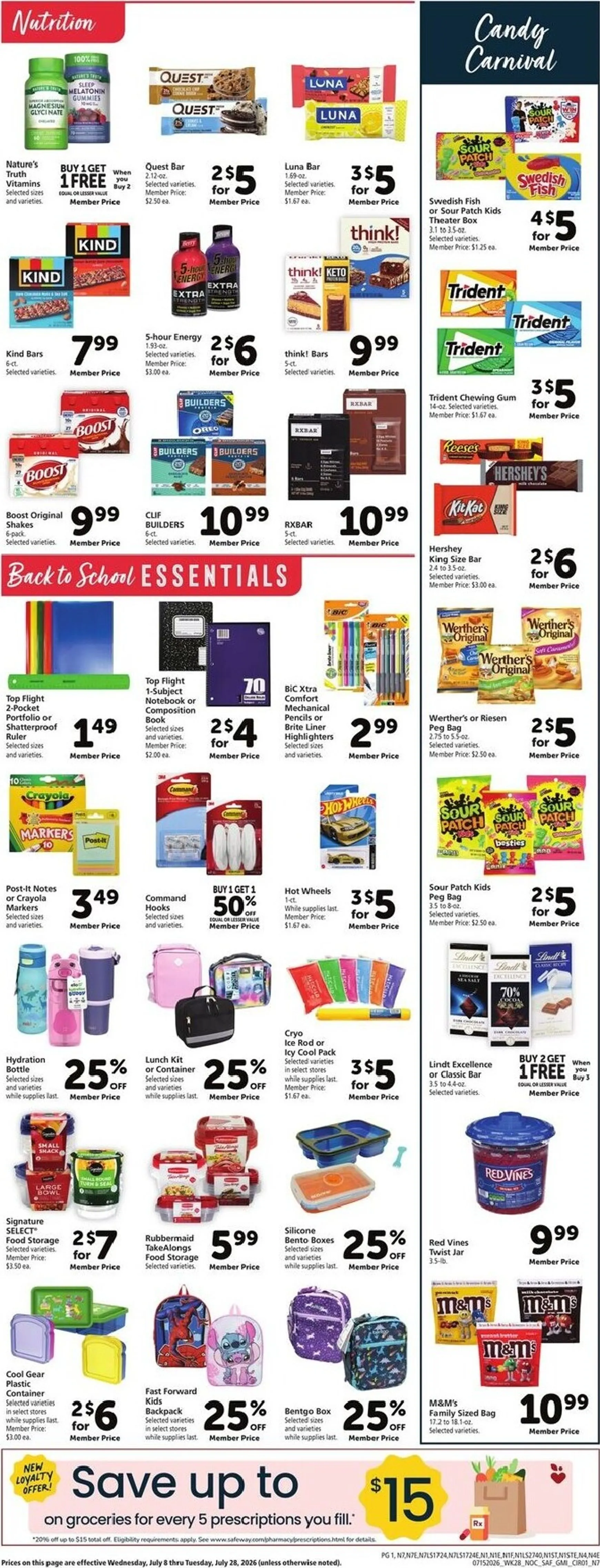Weekly ad Safeway: Celebrating 100 Years from July 15 to July 21 2026 - Page 8
