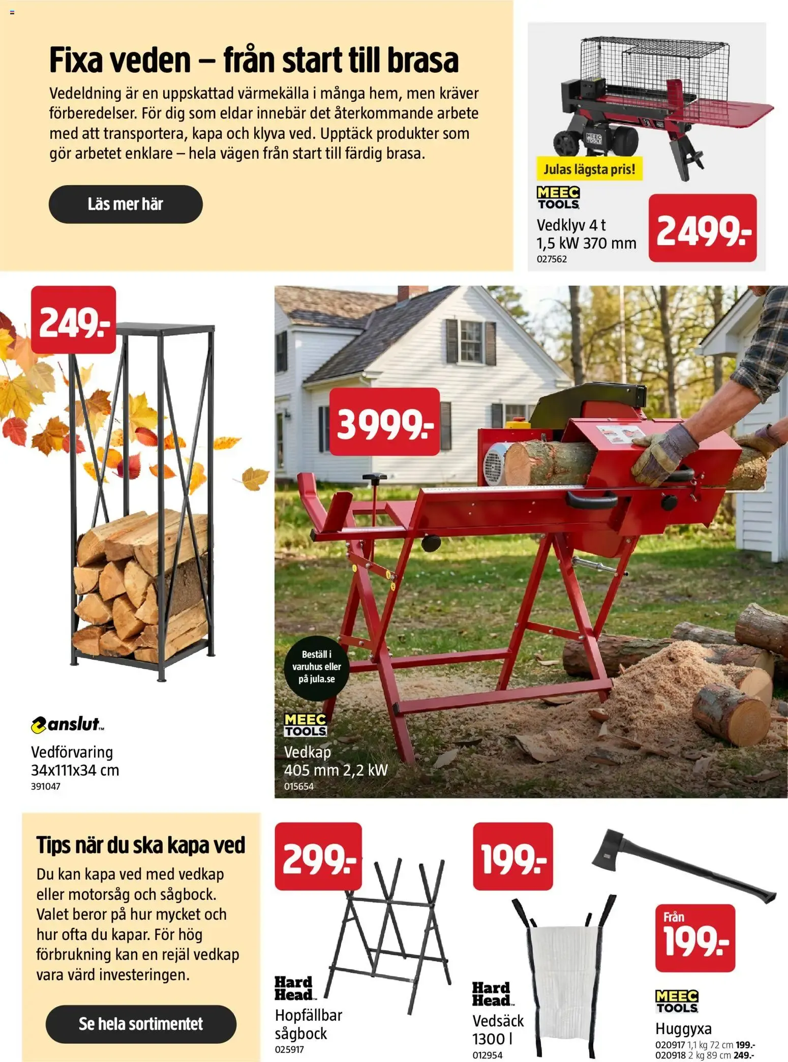 Jula: Blås liv i din fixarhöst! från 1 september till 30 oktober 2026 - Reklamblad sidor 12