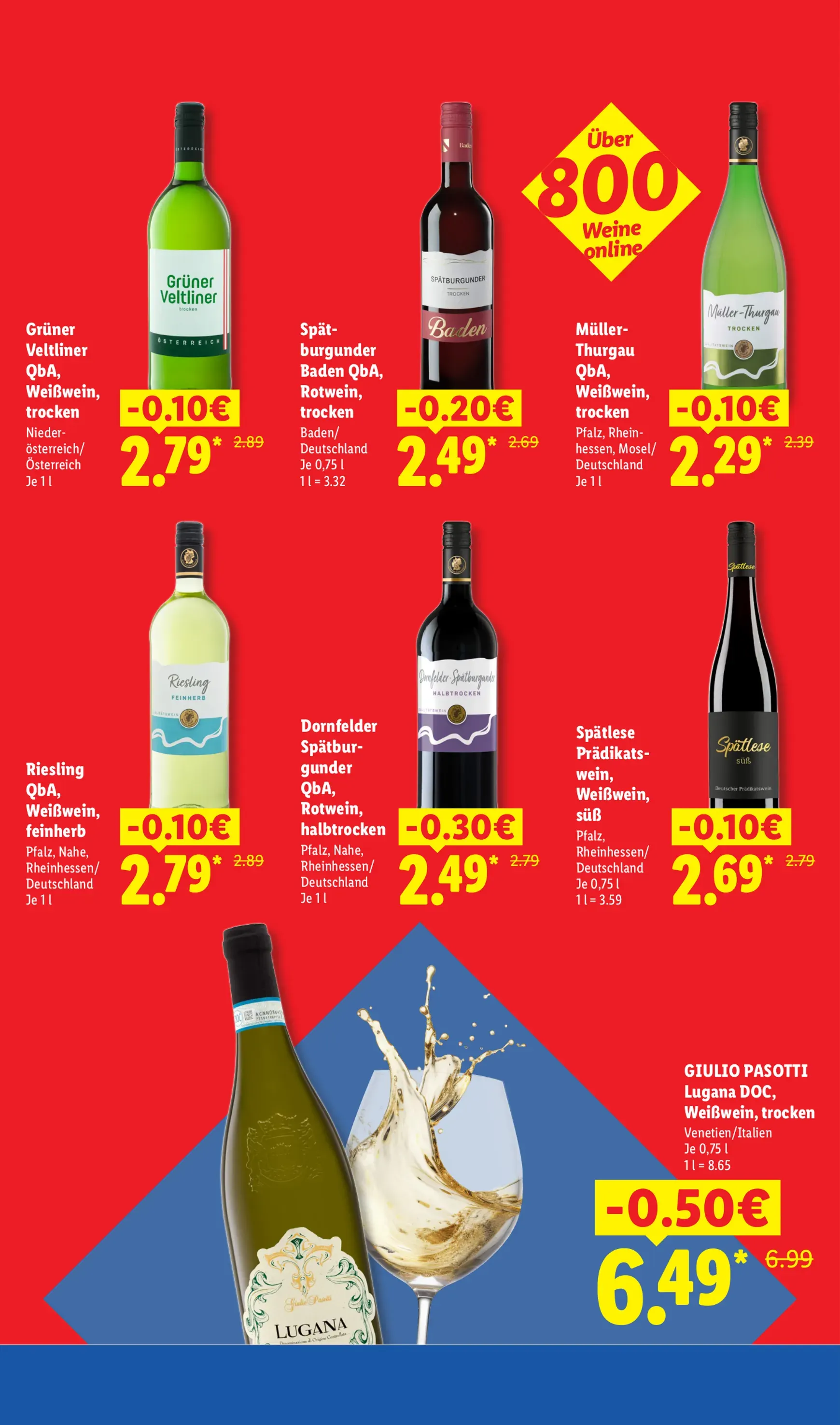 Lidl: Der Preisführer macht Deutschland dauerhaft günstiger! von 1. Juli bis 31. August 2026 - Prospekt seite 23