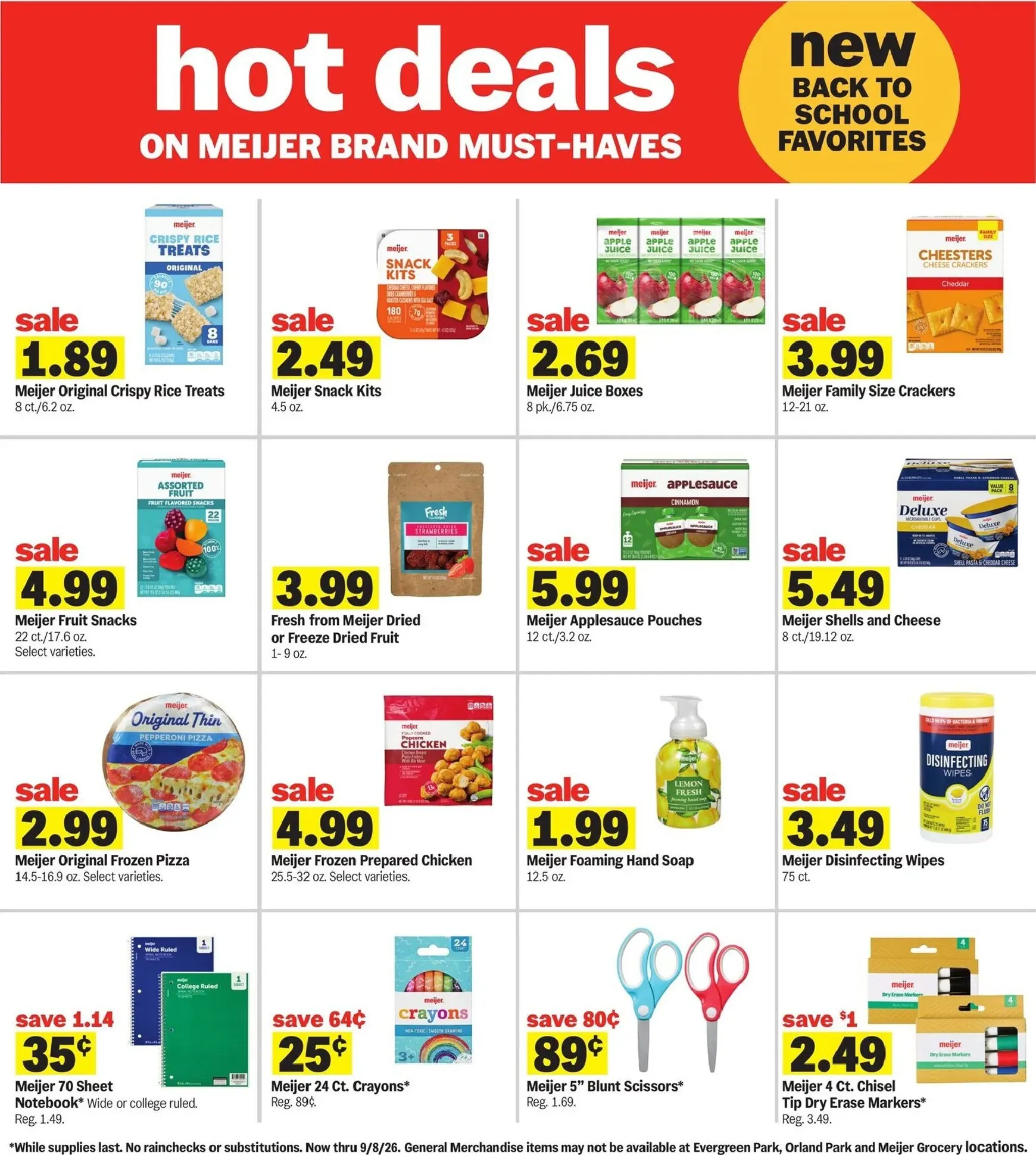 Weekly ad Current Meijer leaflet valid from Wednesday 08/05/2026 to Tuesday 08/11/2026 from August 5 to August 11 2026 - Page 18