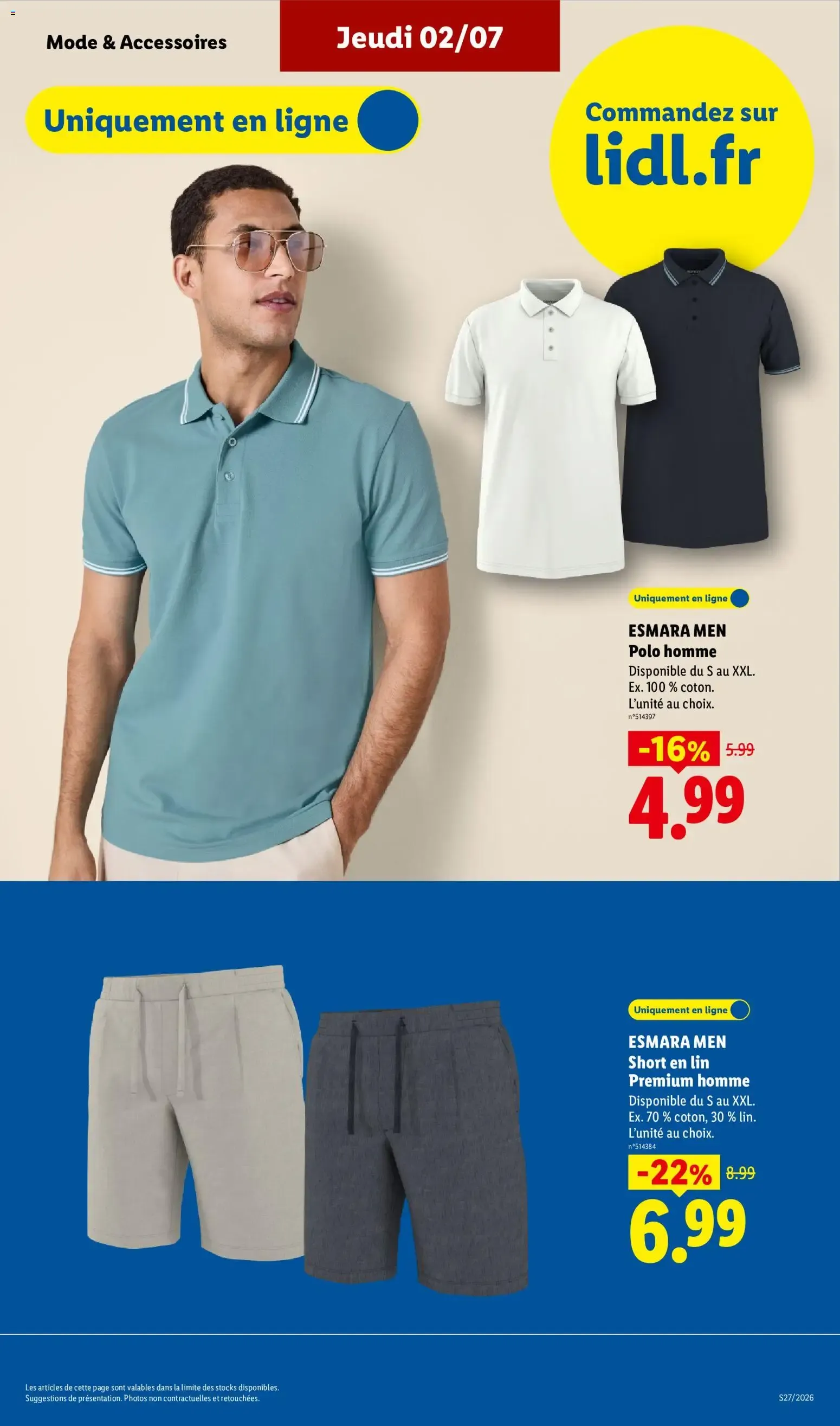 Catalogue LIDL du 29/06/2026 | Promo prospectus en ligne du 29 juin au 2 juillet 2026 - Catalogue page 15