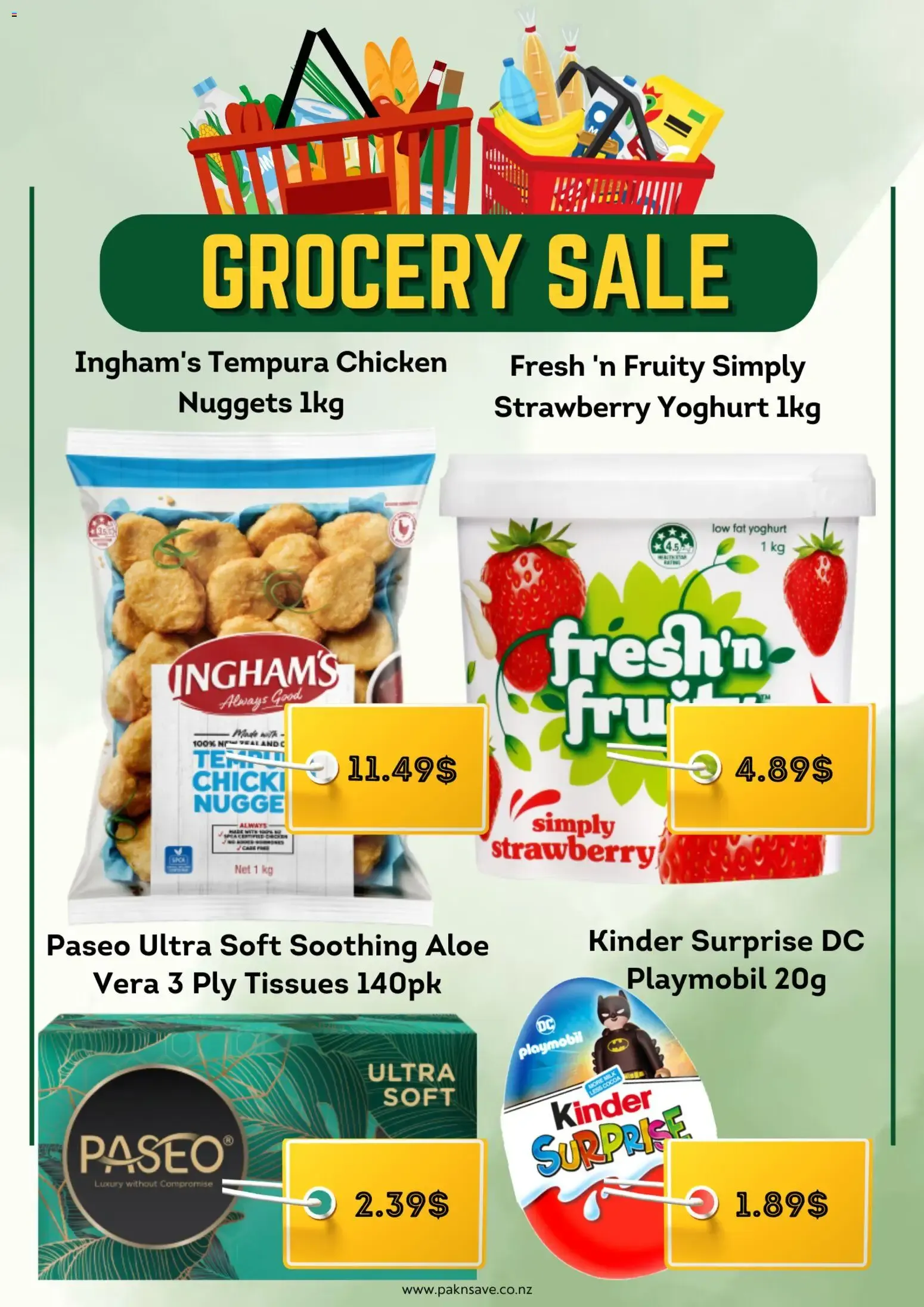 PAKńSAVE Smart Grocery for Everyday Needs from 27 July to 2 August 2026 - Catalogue Page 3