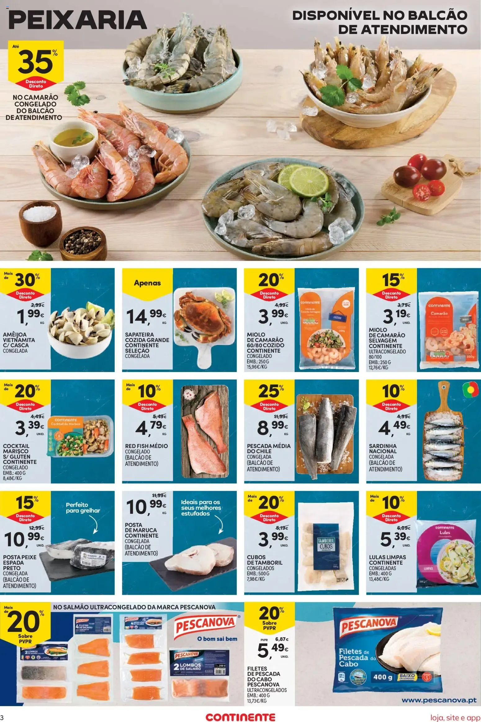 Folheto Promoções e Preços Válidos Continente de 21 de julho até 27 de julho 2026 - Pagina 3