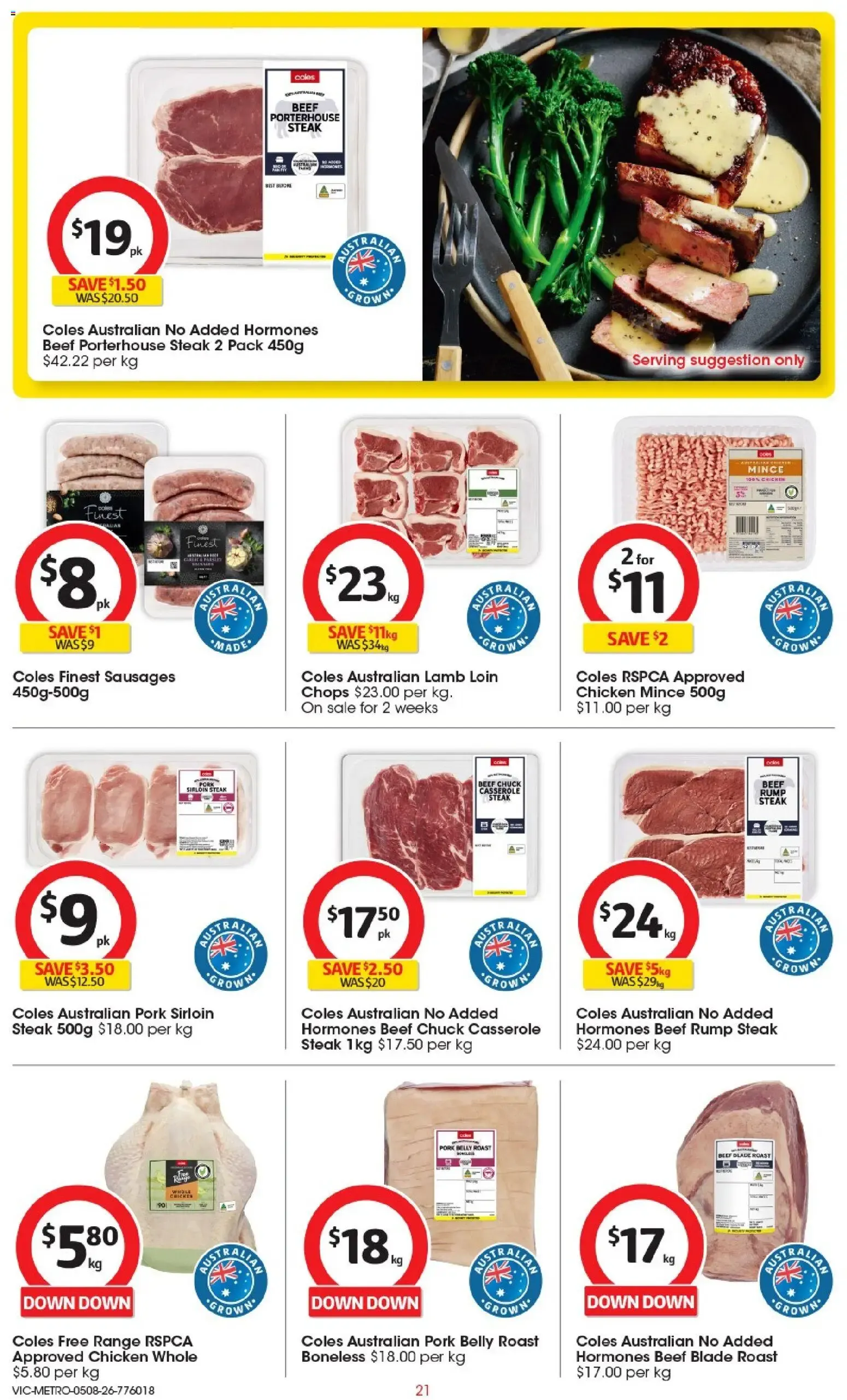 Coles catalogue valid from 05/08/2026 > Online Australia - Catalogue valid from 5 August to 11 August 2026 - page 21