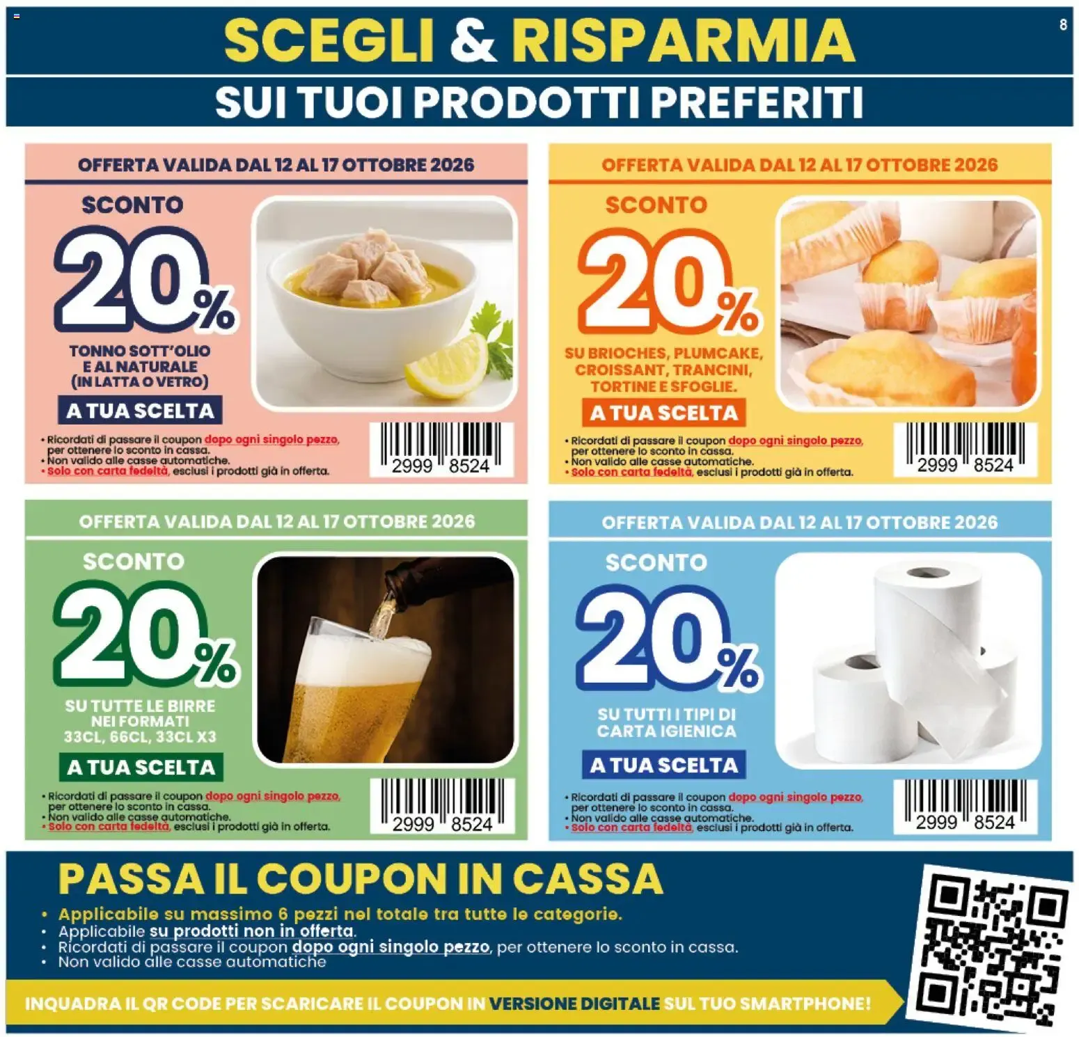 Volantino Interspar: Offerte valide dal 12 al 21 Ottobre 2026 da 12 ottobre a 21 ottobre di 2026 - Pagina del volantino 8