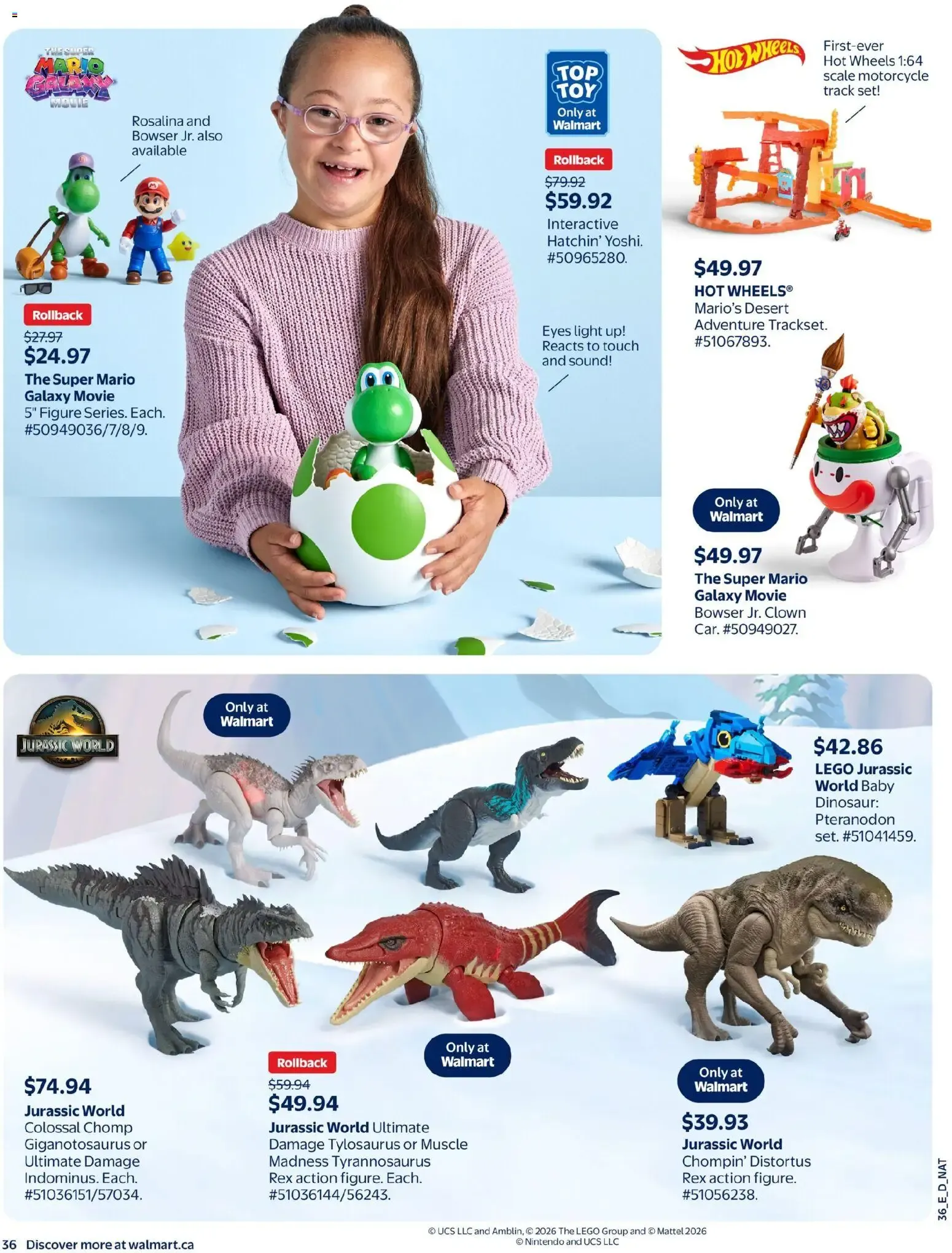 Walmart - Canada's #1 Toy Shop from October 15 to December 23 2026 - flyer page 46