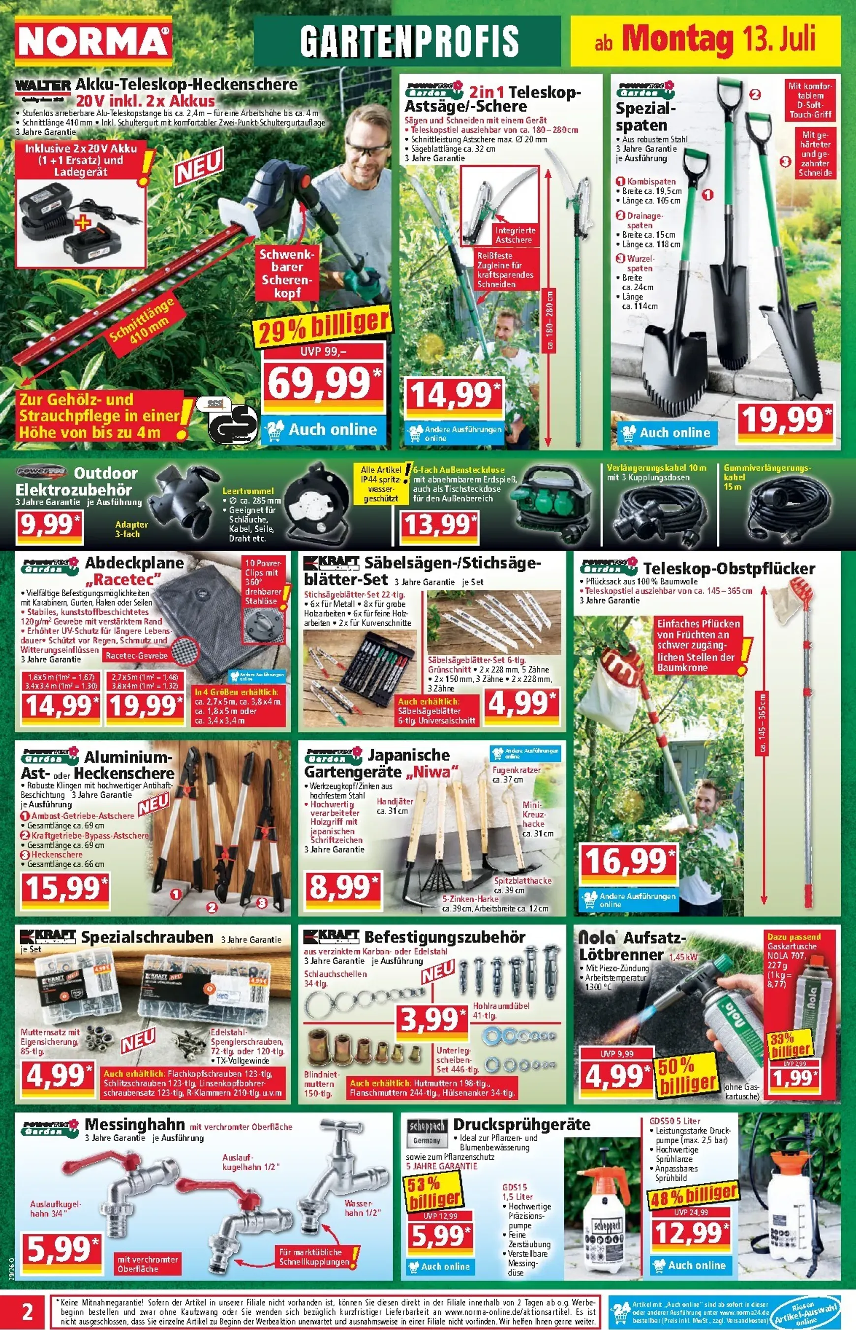 Norma Prospekt – von Montag 13.07.2026 bis Samstag 18.07.2026 von 13. Juli bis 18. Juli 2026 - Prospekt seite 2
