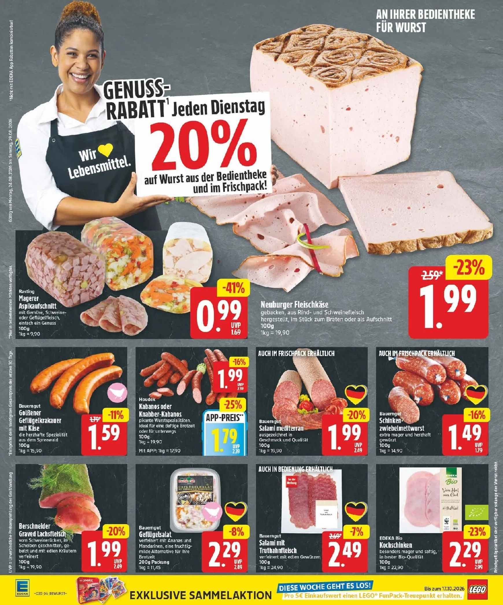 Edeka Prospekt nächste Woche – von Montag 24.08.2026 bis Samstag 29.08.2026 von 24. August bis 29. August 2026 - Prospekt seite 8