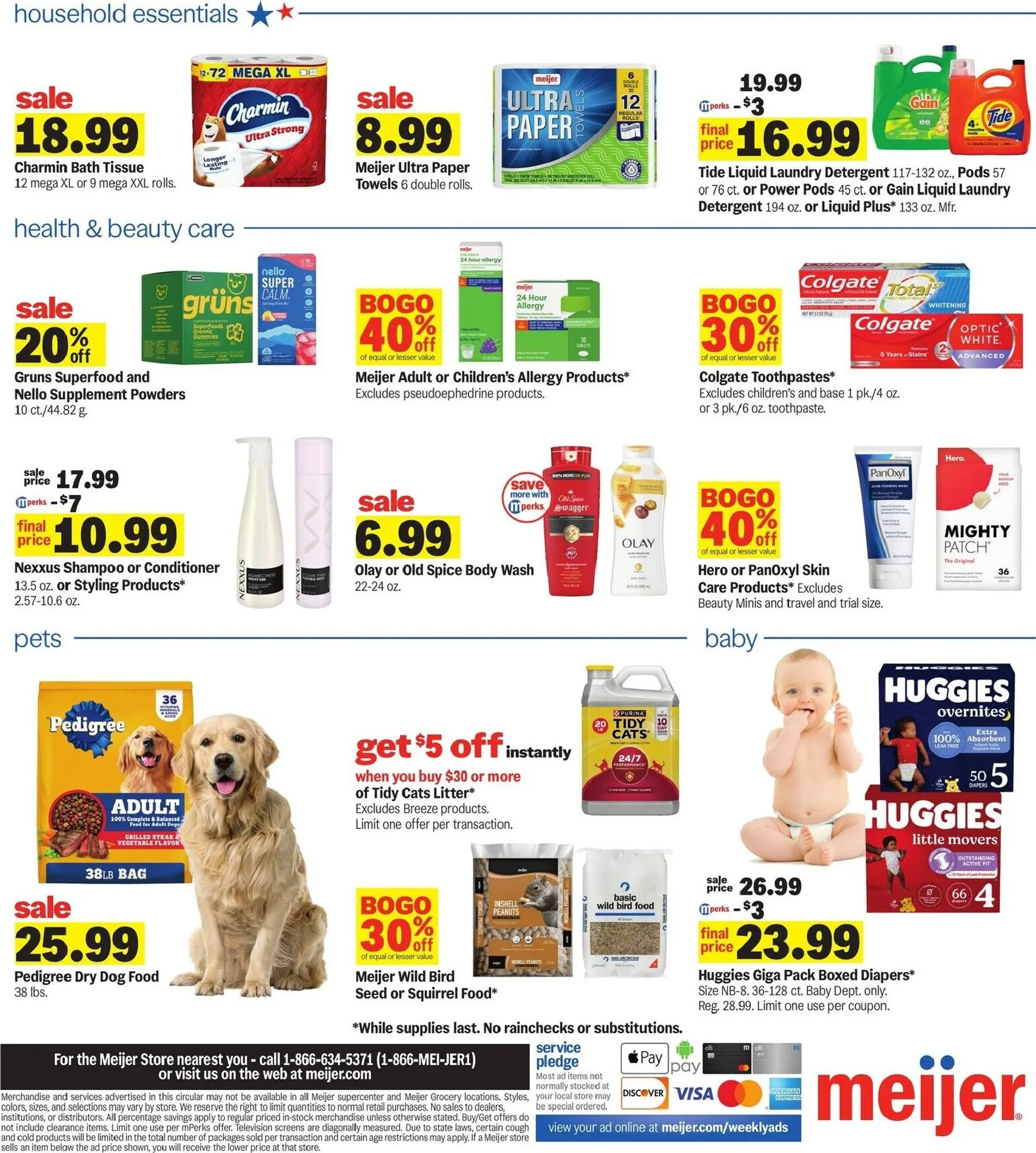 Weekly ad Current Meijer leaflet valid from Wednesday 07/29/2026 to Tuesday 08/04/2026 from July 29 to August 4 2026 - Page 6