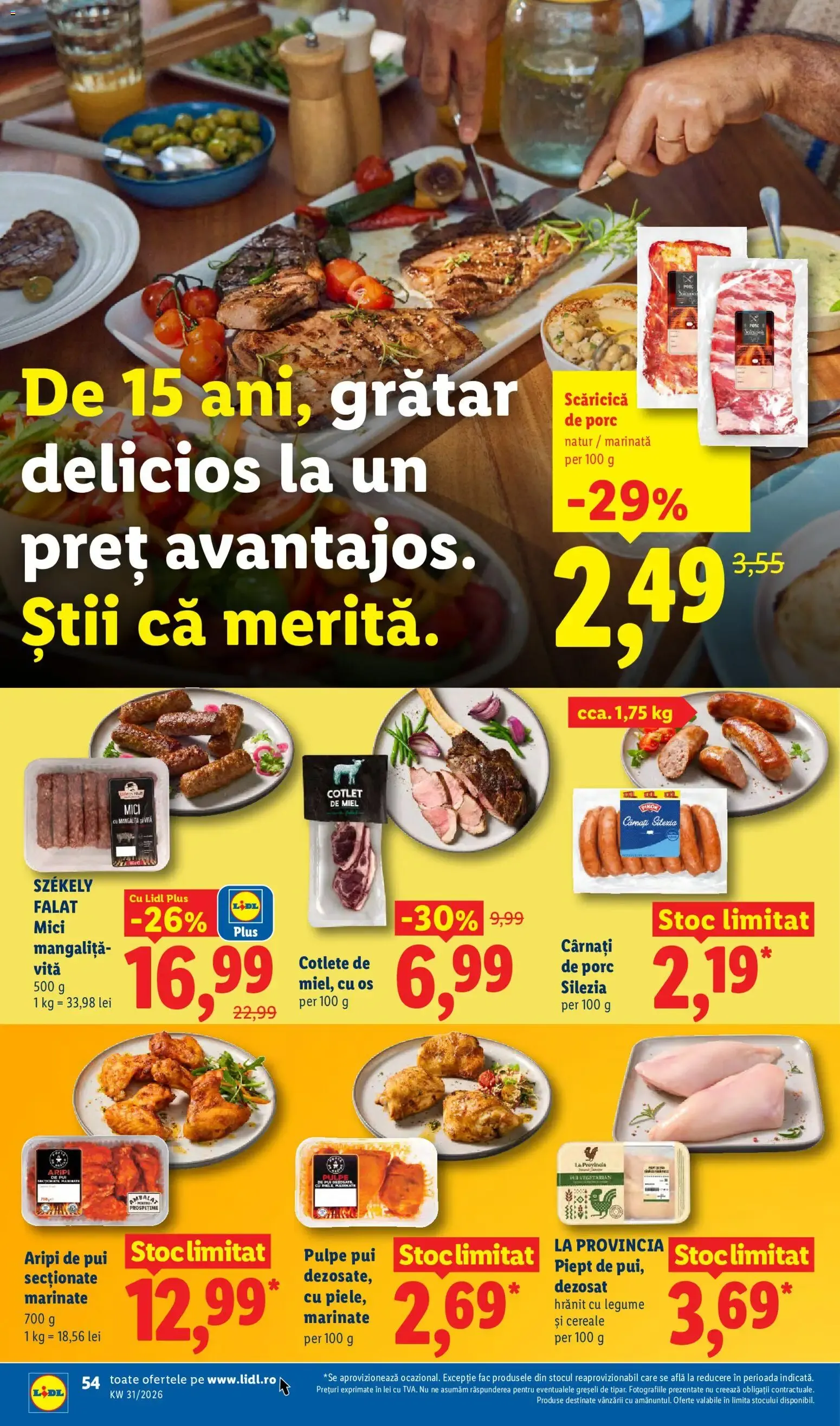 Catalog Catalog LIDL 27.07.2026 - Oferta și Revista online de la 27 iulie până la 2 august 2026 - Revista Pagina 54
