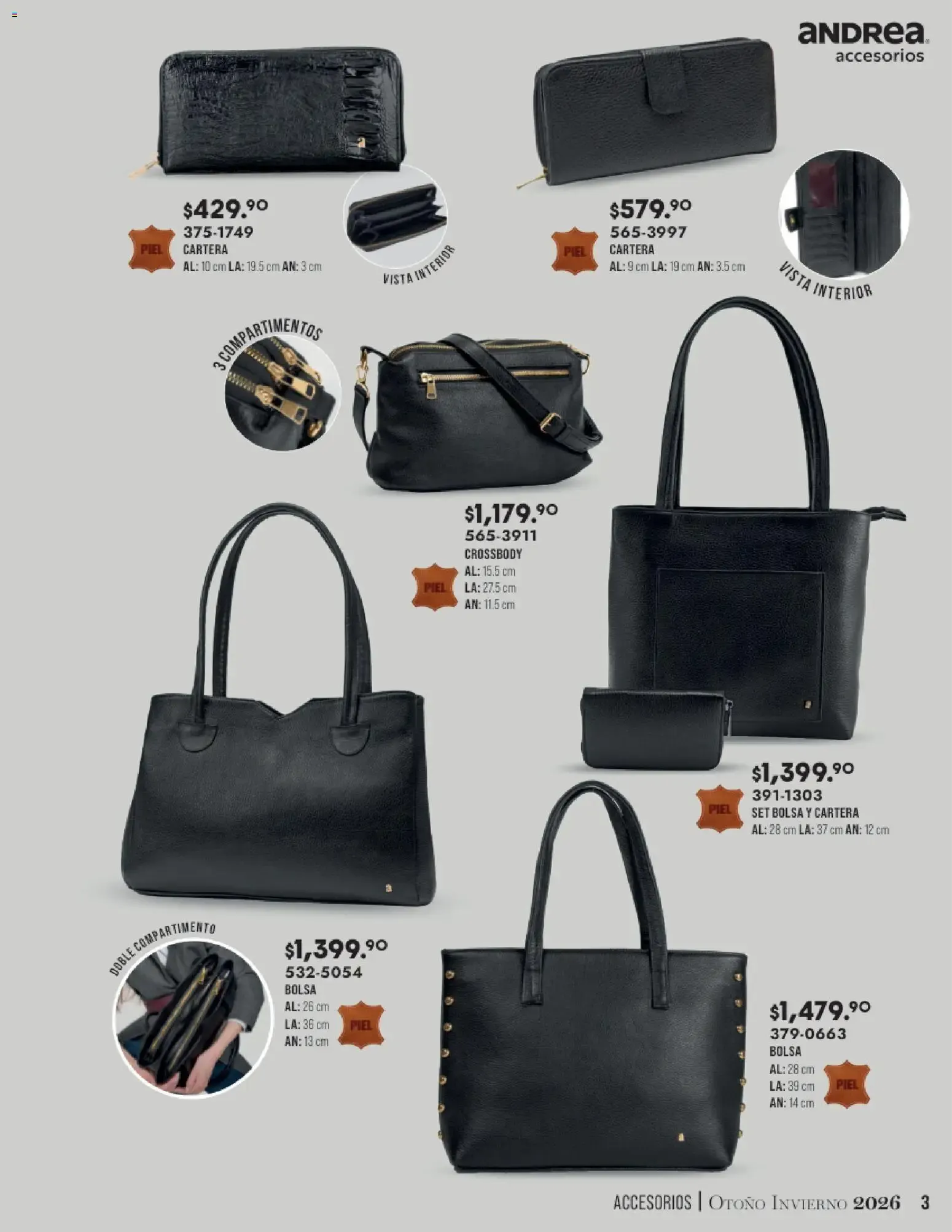 Catálogo de Andrea Accesorios 23 de agosto al 23 de enero 2027 - Pagina 3