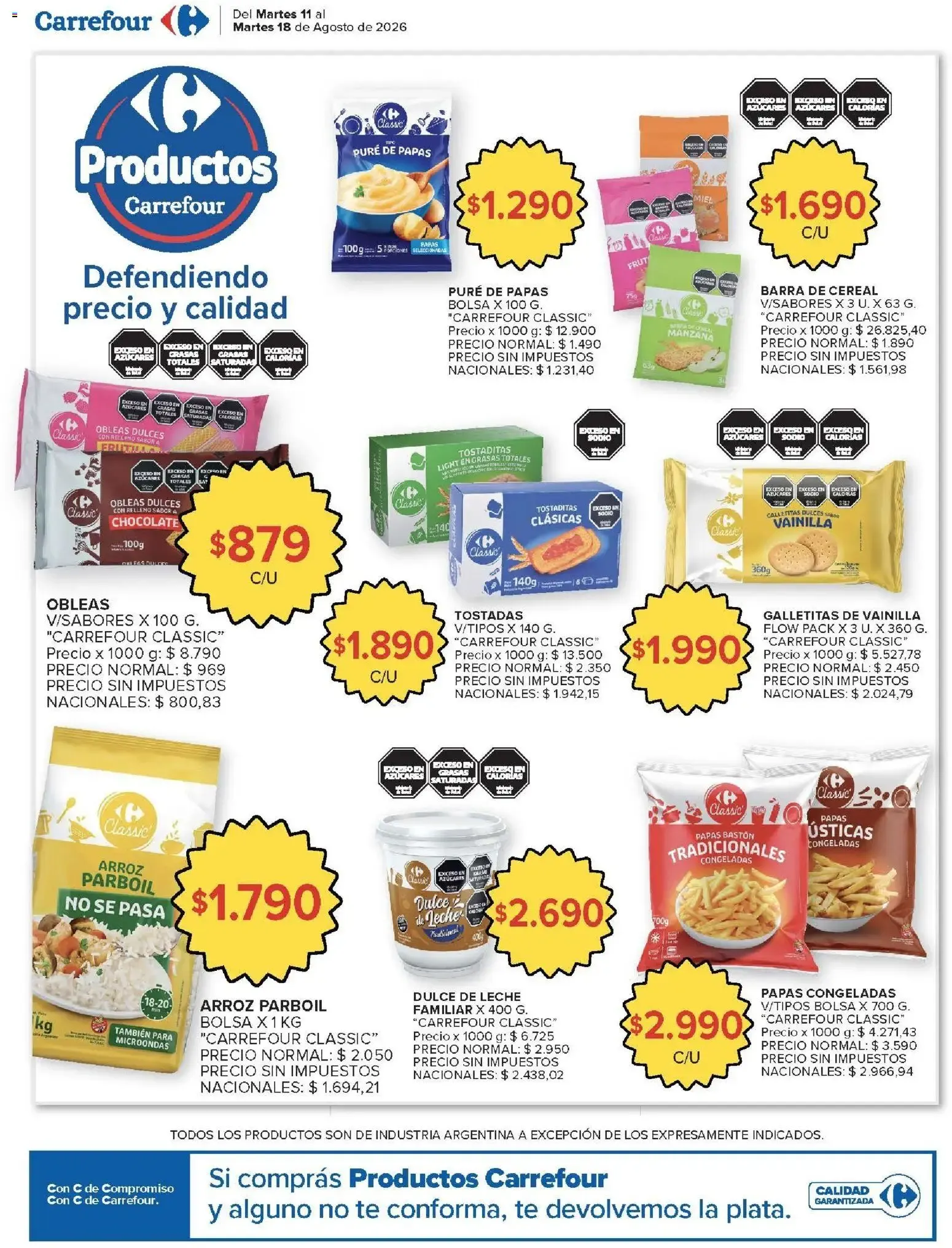 Ofertas de Carrefour ofertas || del 11/08/2026 - 18/08/2026 || Promociones 11 de agosto al 18 de agosto 2026 - Página 17 del catálogo