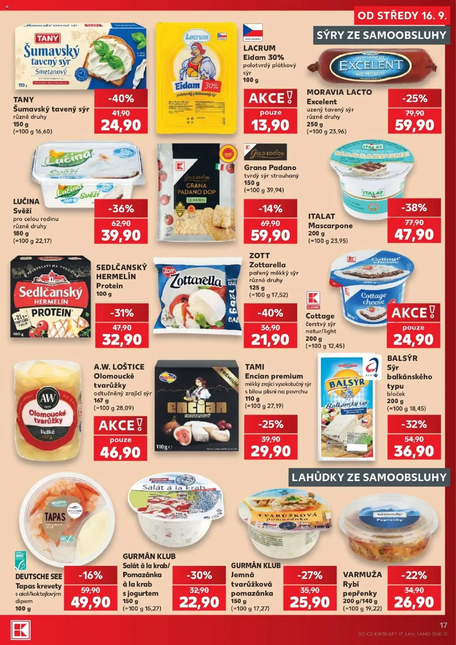 Kaufland - XTRA 2x Více Bodů - 16. září 22. září 2026 - Page 17