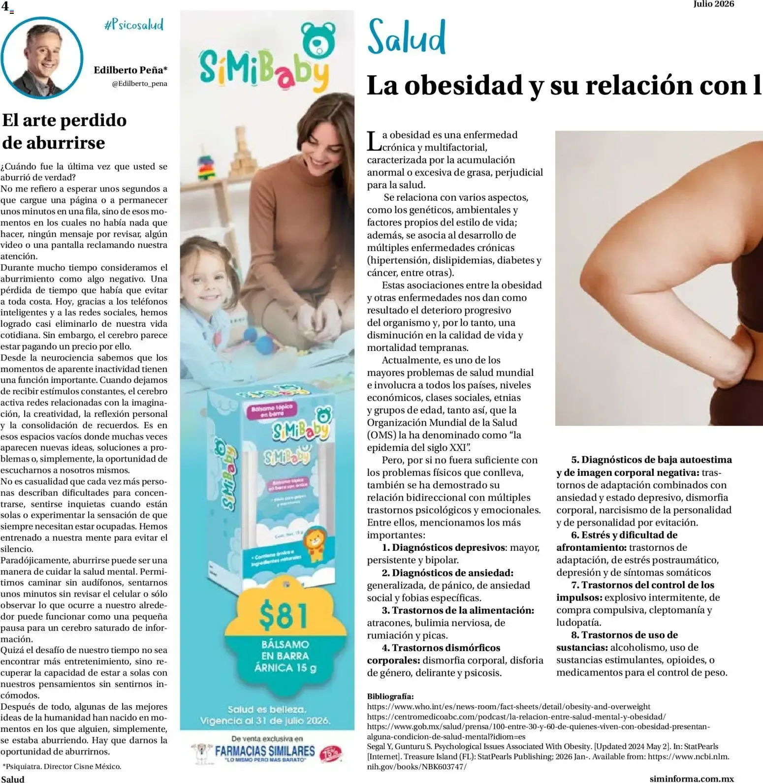 Catálogo de SIMINFORMA 1 de julio al 31 de julio 2026 - Pagina 4