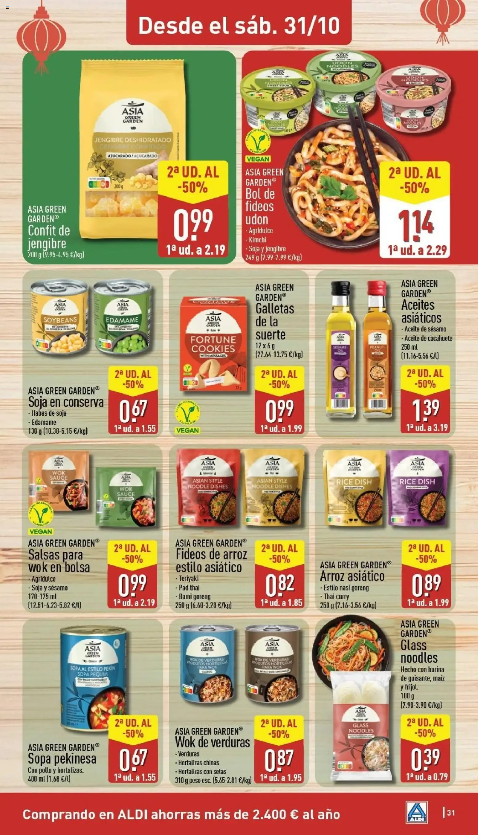 Catálogo de Aldi: Bajos precios en frescos 26 de octubre al 1 de noviembre 2026 - Página 31