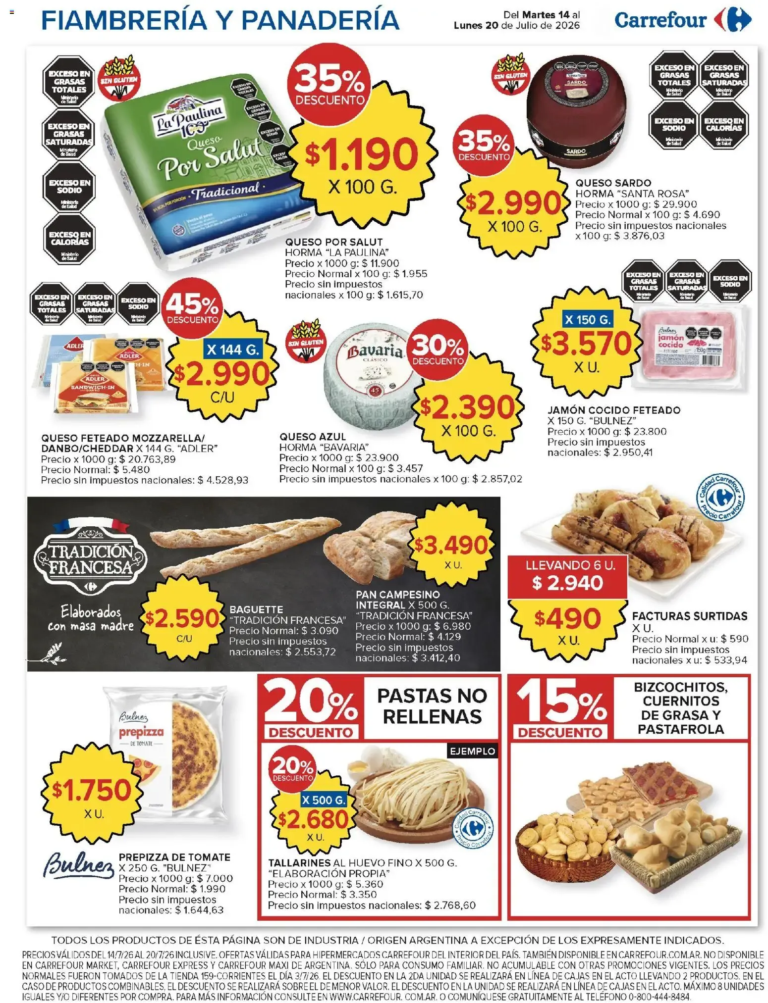 Ofertas de Carrefour ofertas || del 14/07/2026 - 20/07/2026 || Promociones 14 de julio al 20 de julio 2026 - Página 13 del catálogo