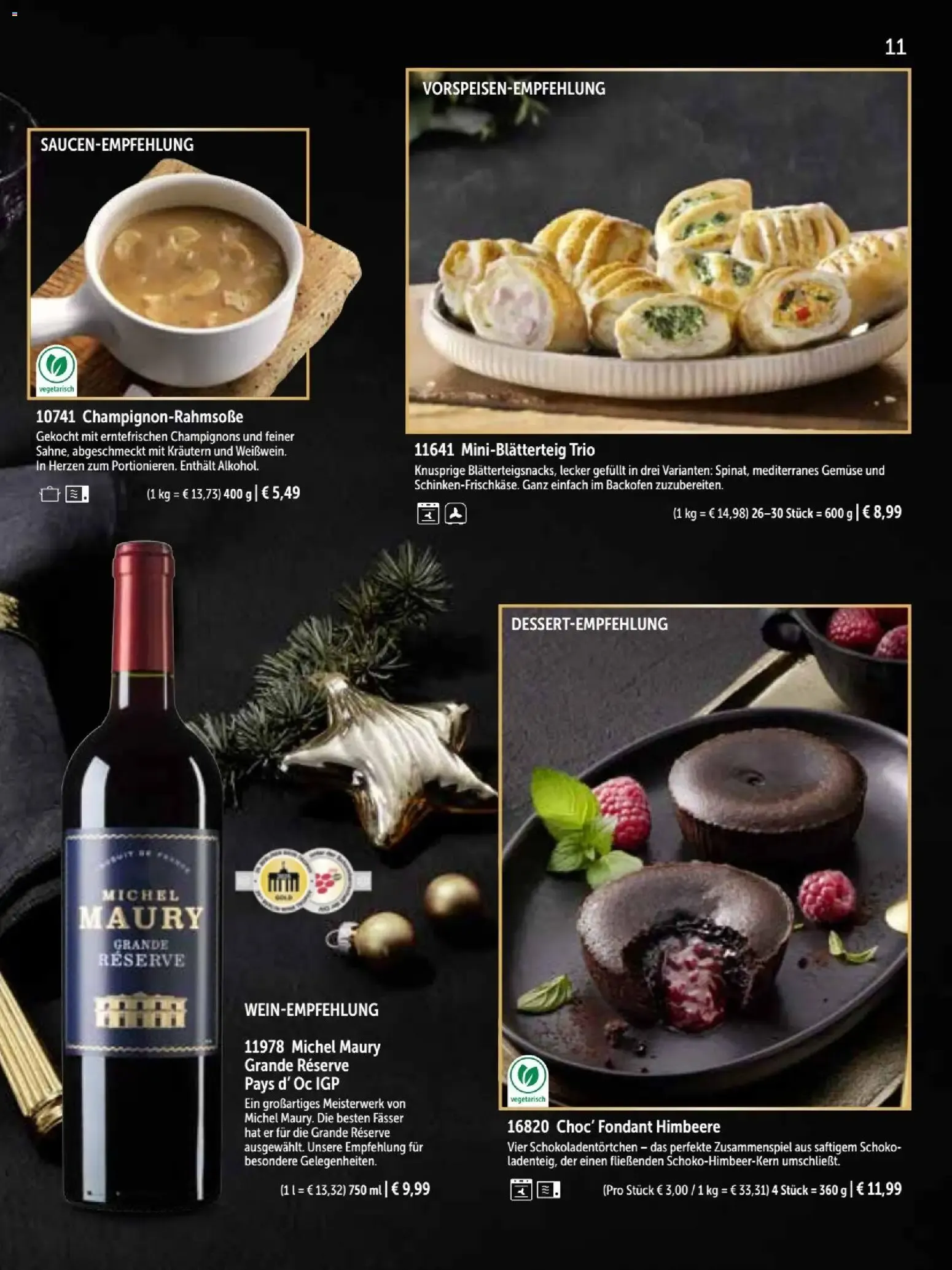 Bofrost Weihnachten von 26. Oktober bis 23. Dezember 2026 - Prospekt seite 10
