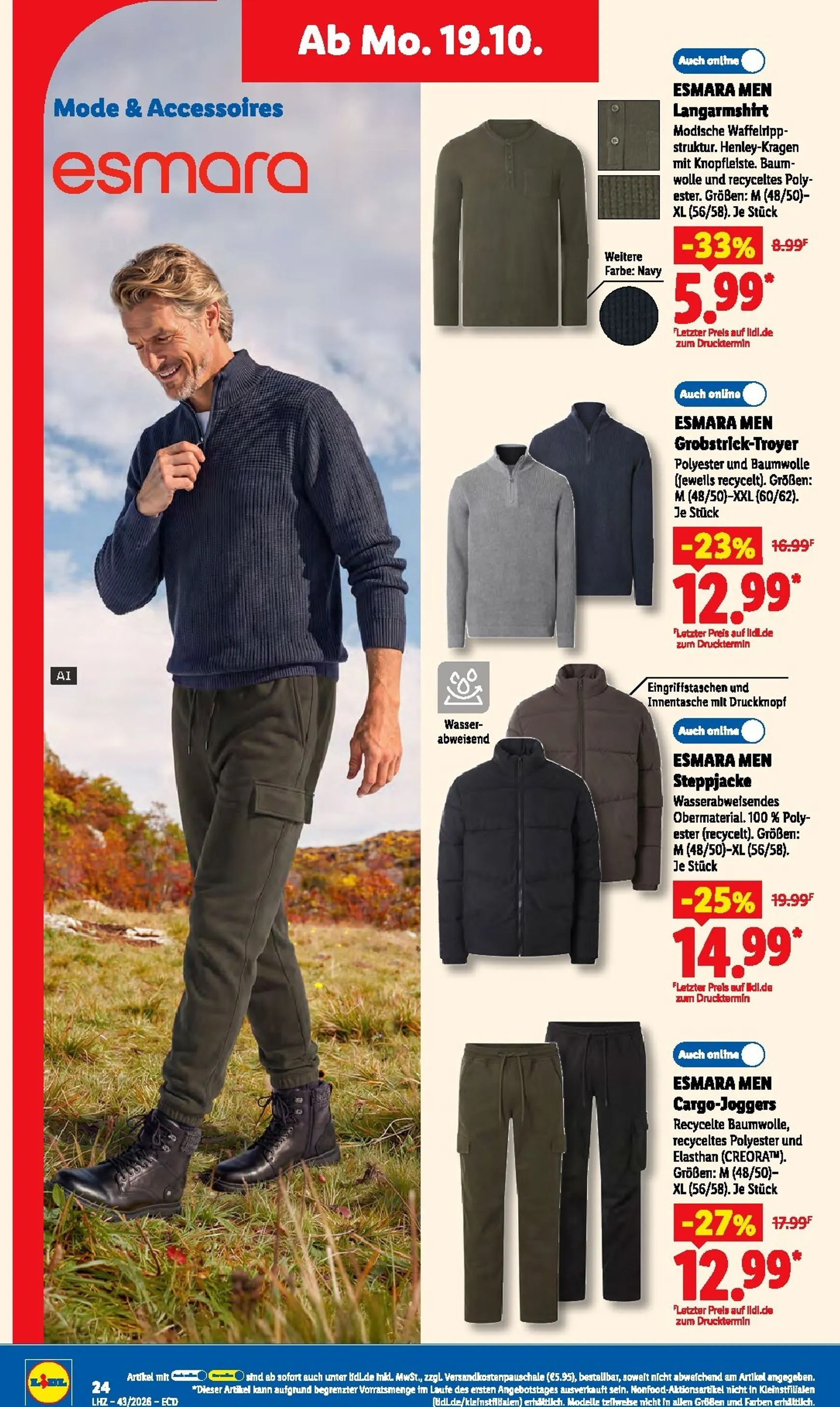 Lidl Prospekt nächste Woche – von Montag 19.10.2026 bis Samstag 24.10.2026 von 19. Oktober bis 24. Oktober 2026 - Prospekt seite 37