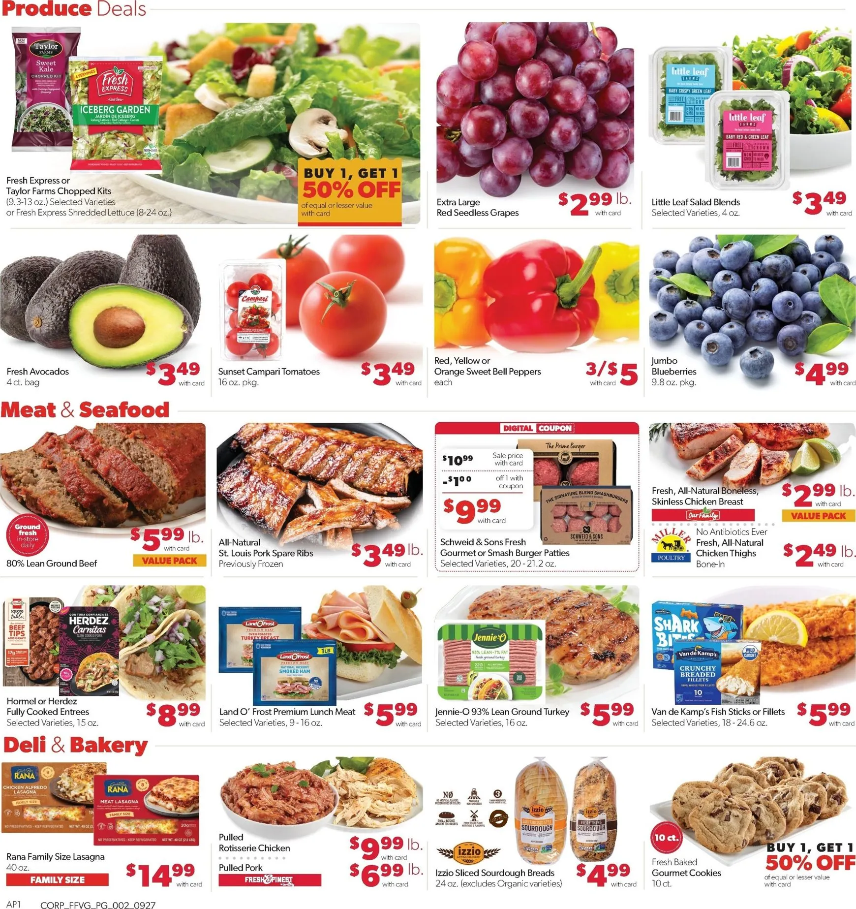 Weekly ad Current Family Fare leaflet valid from Sunday 09/27/2026 to Saturday 10/03/2026 from September 27 to October 3 2026 - Page 2