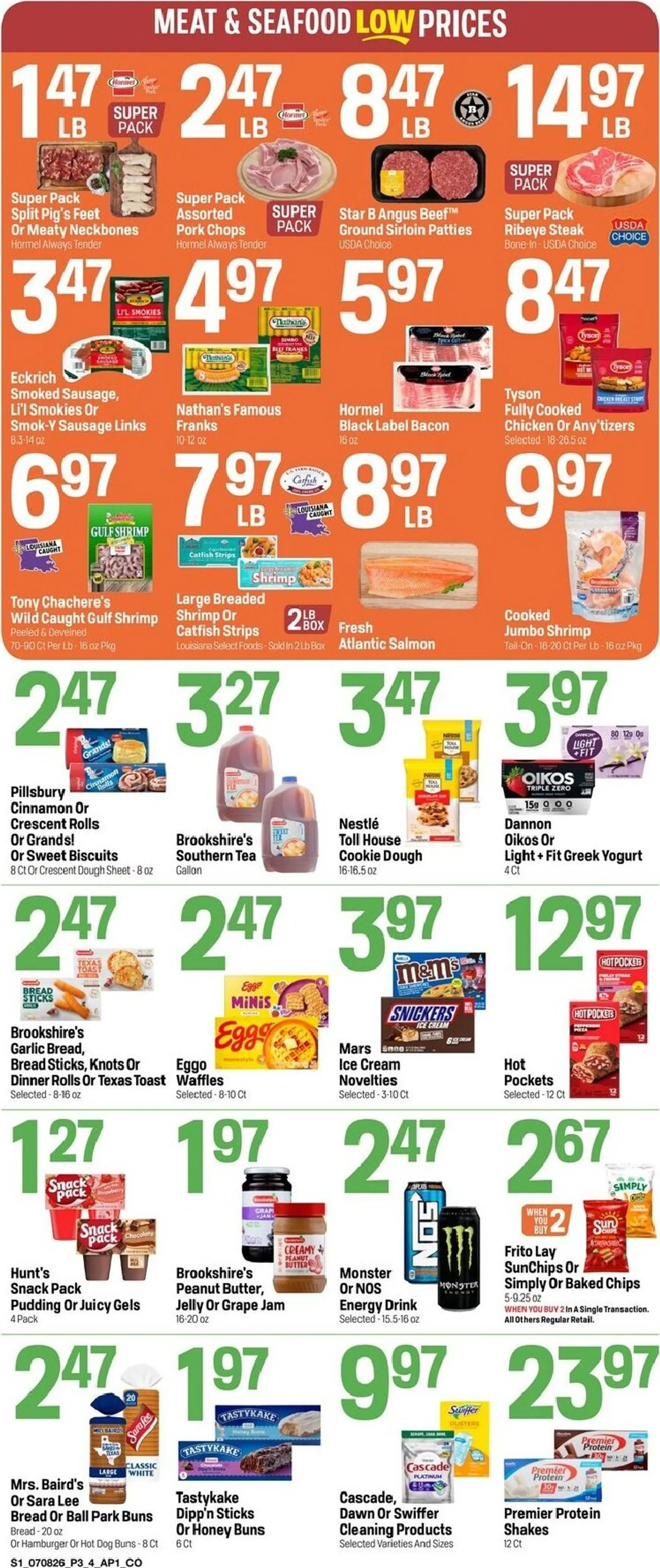 Weekly ad Current Super 1 Foods leaflet valid from Wednesday 07/08/2026 to Tuesday 07/14/2026 from July 8 to July 14 2026 - Page 3