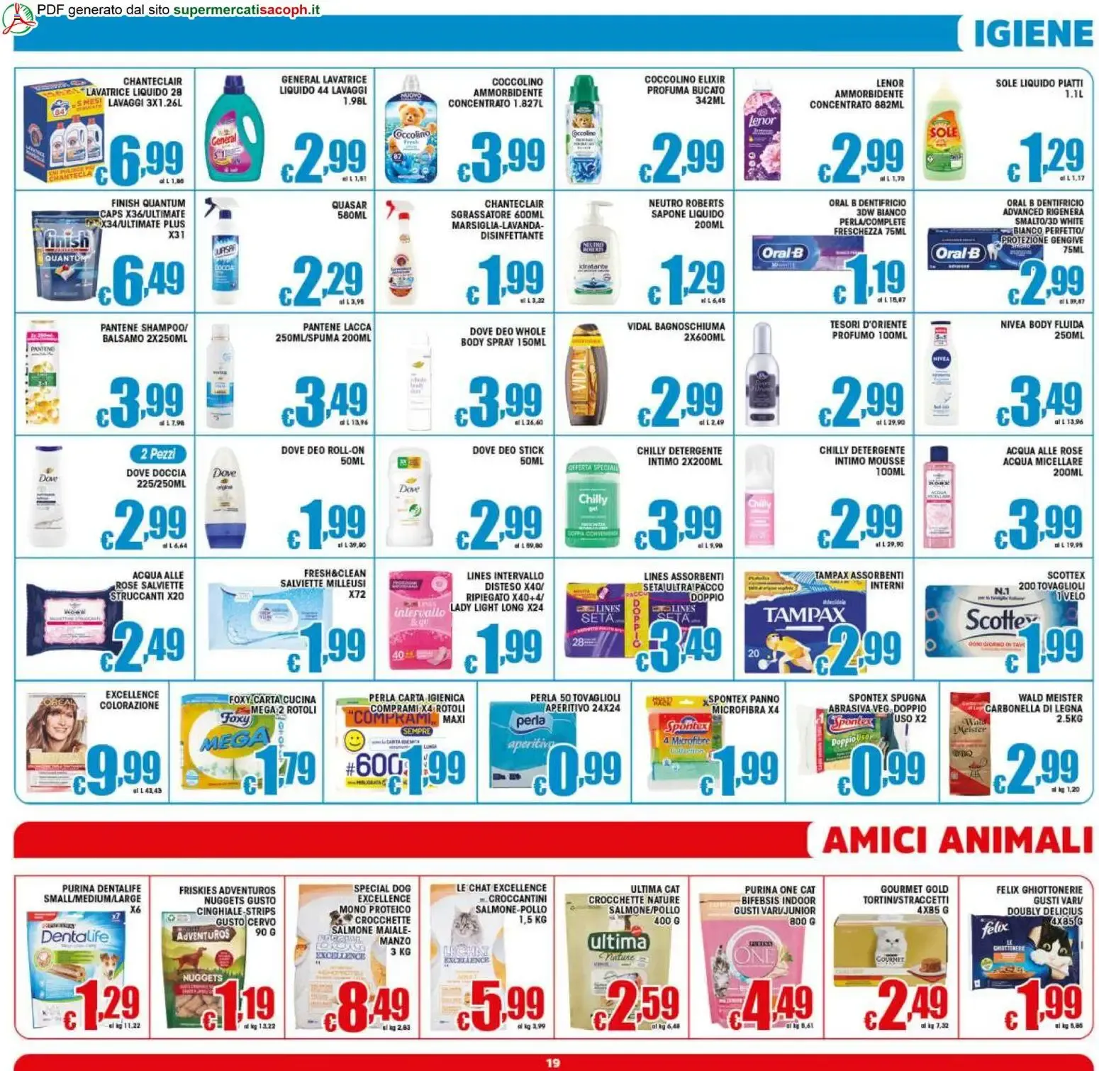 Sacoph volantino dal 19/06/2026 - online Offerte da 19 giugno a 30 giugno di 2026 - Pagina del volantino 19