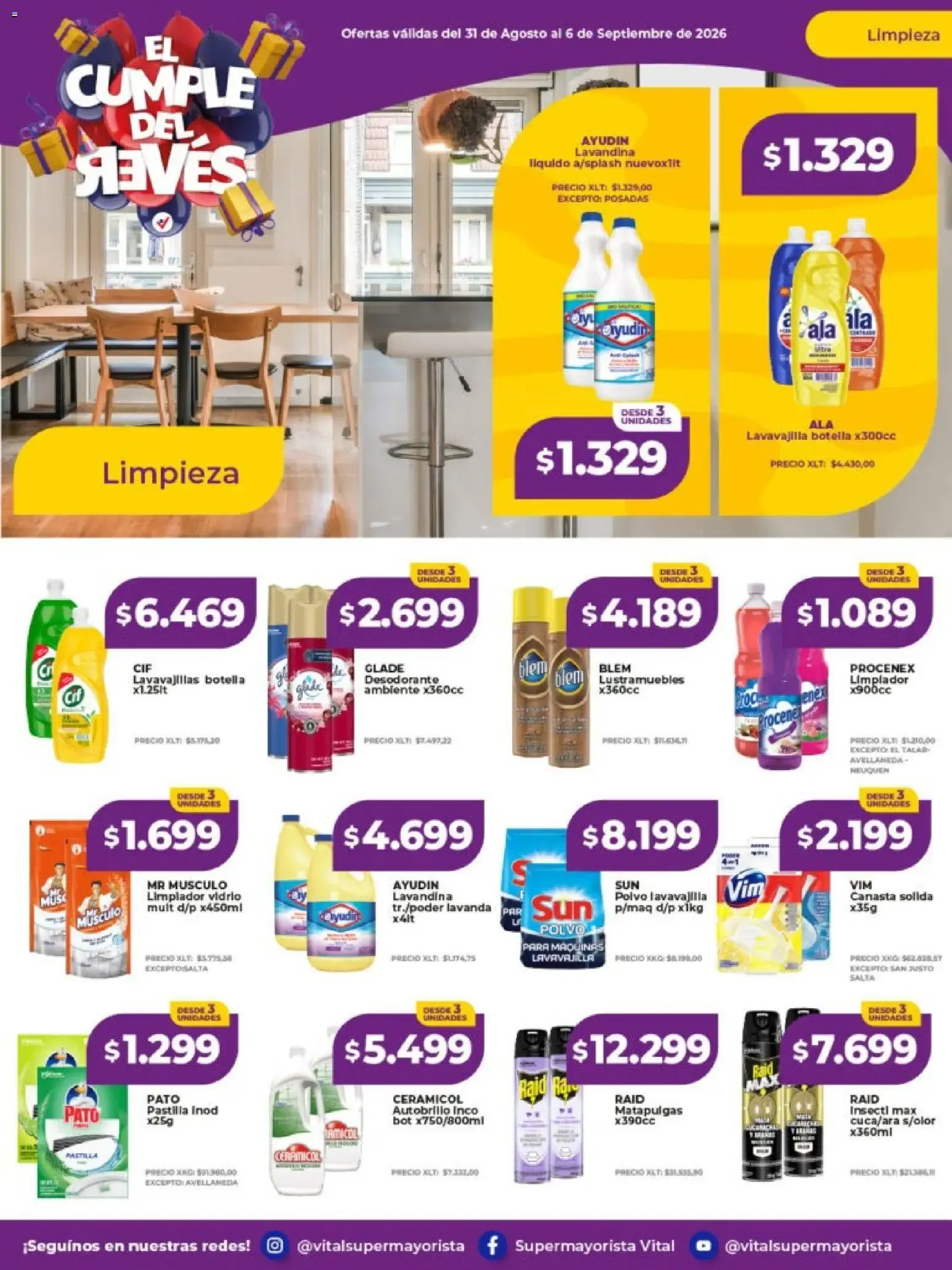 Ofertas de Vital - El Cumple del Reves 31 de agosto al 6 de septiembre 2026 - Página 11 del catálogo