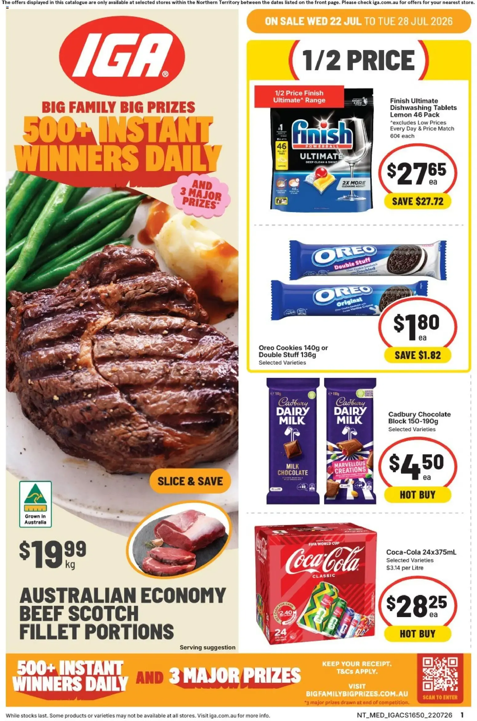 IGA catalogue valid from 22/07/2026 > Online Australia - Catalogue valid from 22 July to 28 July 2026 - page 1