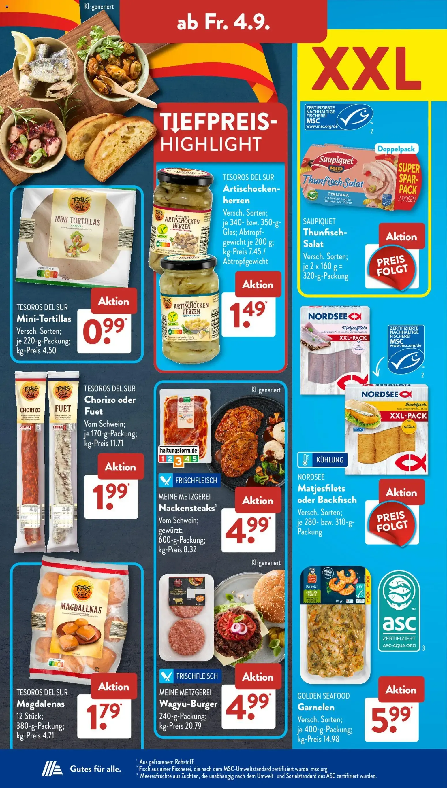 ALDI SÜD Tiefpreis-Highlight Prospekt von 31. August bis 5. September 2026 - Prospekt seite 13
