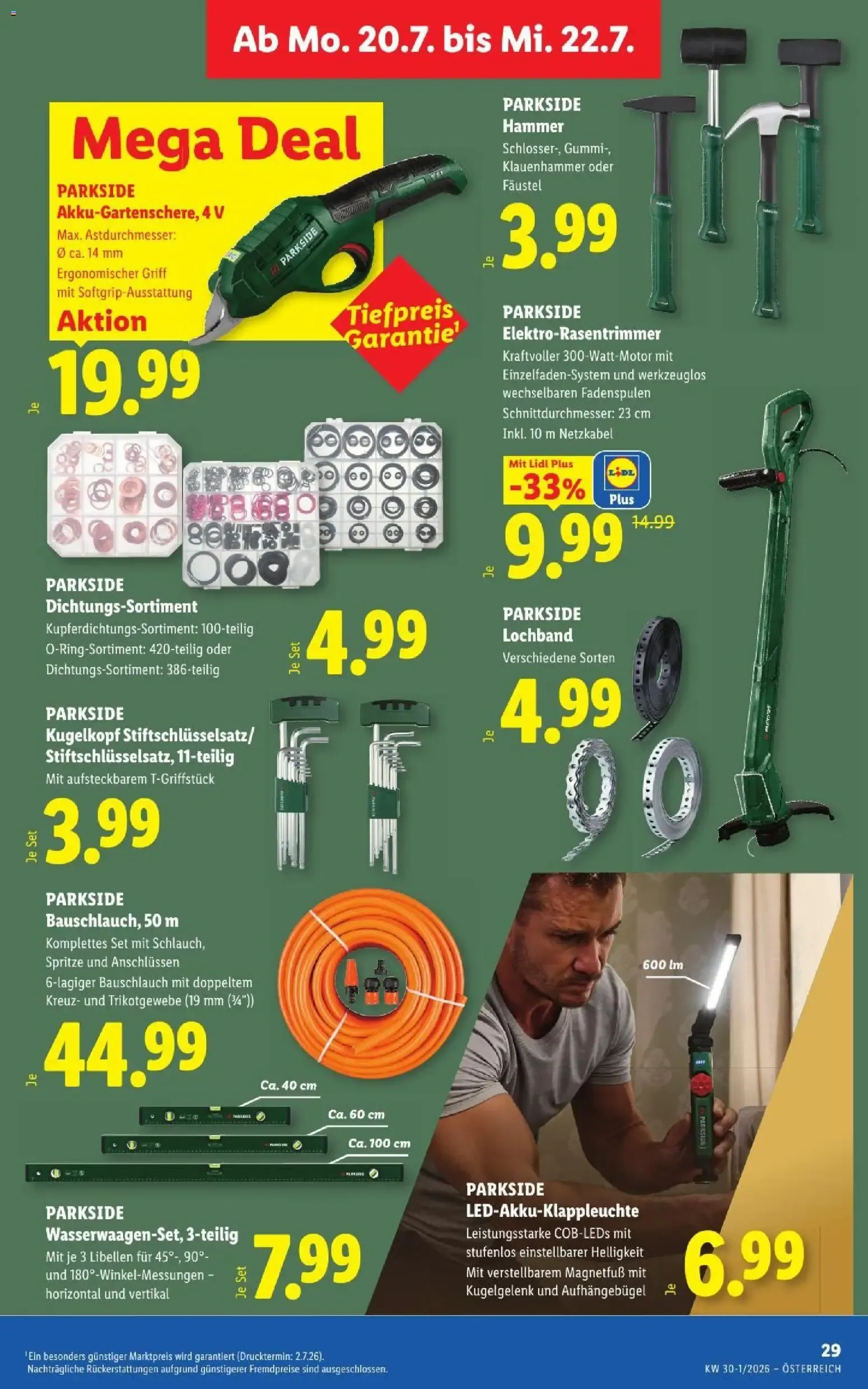 Lidl Flugblatt von 16. Juli bis 22. Juli 2026 - Flugblätt seite  33