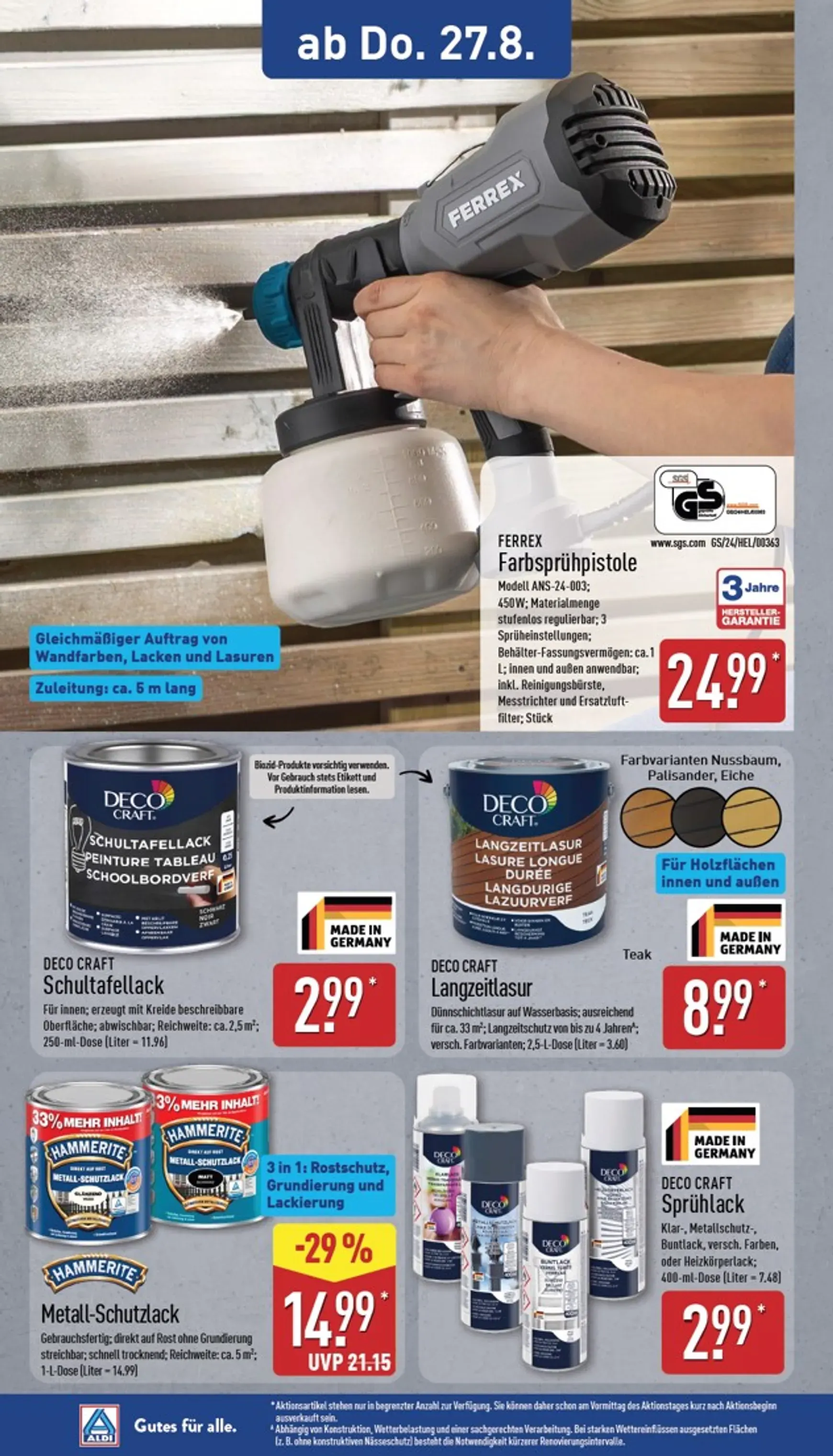 ALDI NORD Prospekt – von Montag 24.08.2026 bis Samstag 29.08.2026 von 24. August bis 29. August 2026 - Prospekt seite 24