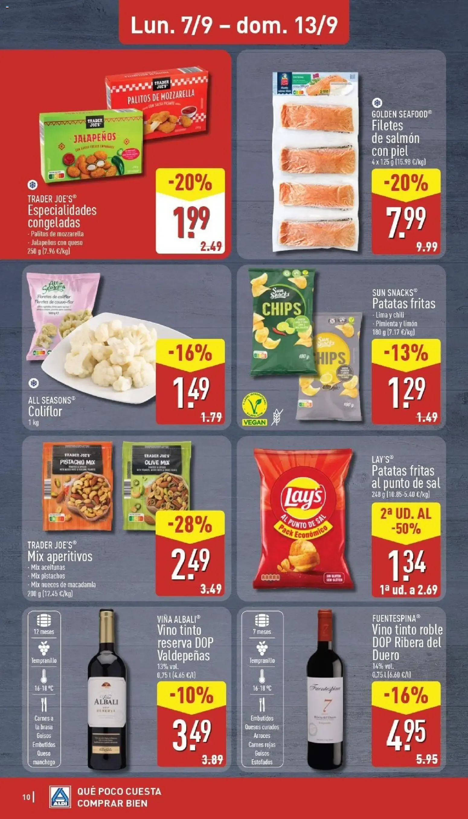 Catálogo de Aldi folleto Canarias del 07/09/2026 | Catálogo 7 de septiembre al 13 de septiembre 2026 - Página 10