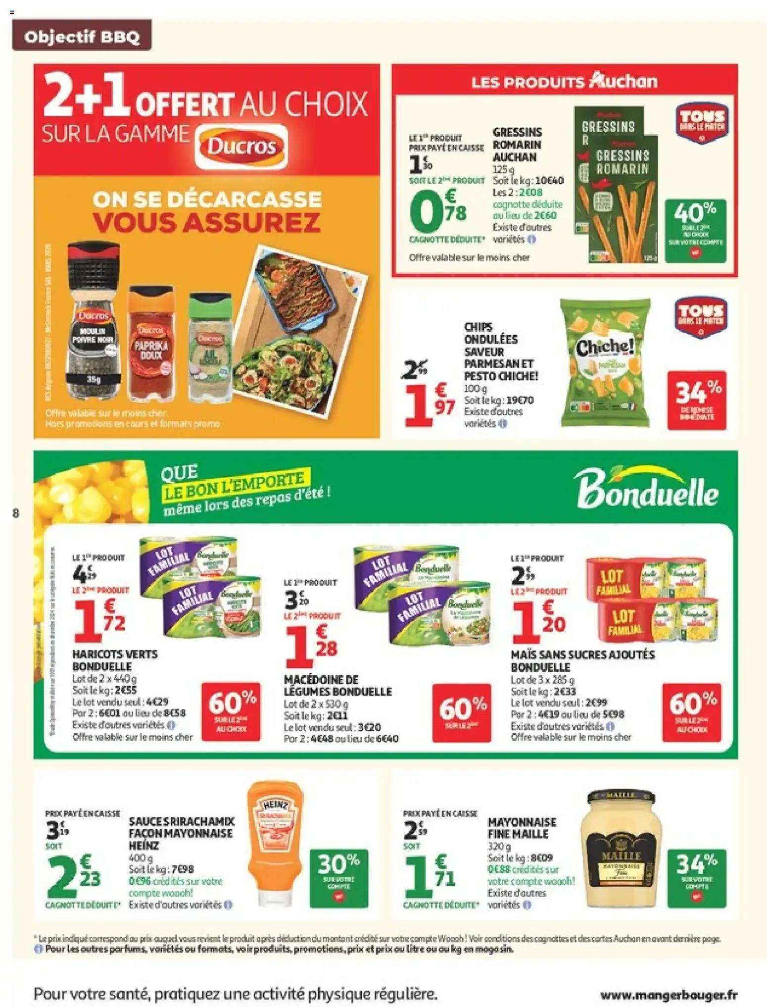 Auchan Barbecue, promos hypers à partir du 30/06/2026 - promo en ligne du 30 juin au 12 juillet 2026 - Catalogue page 8