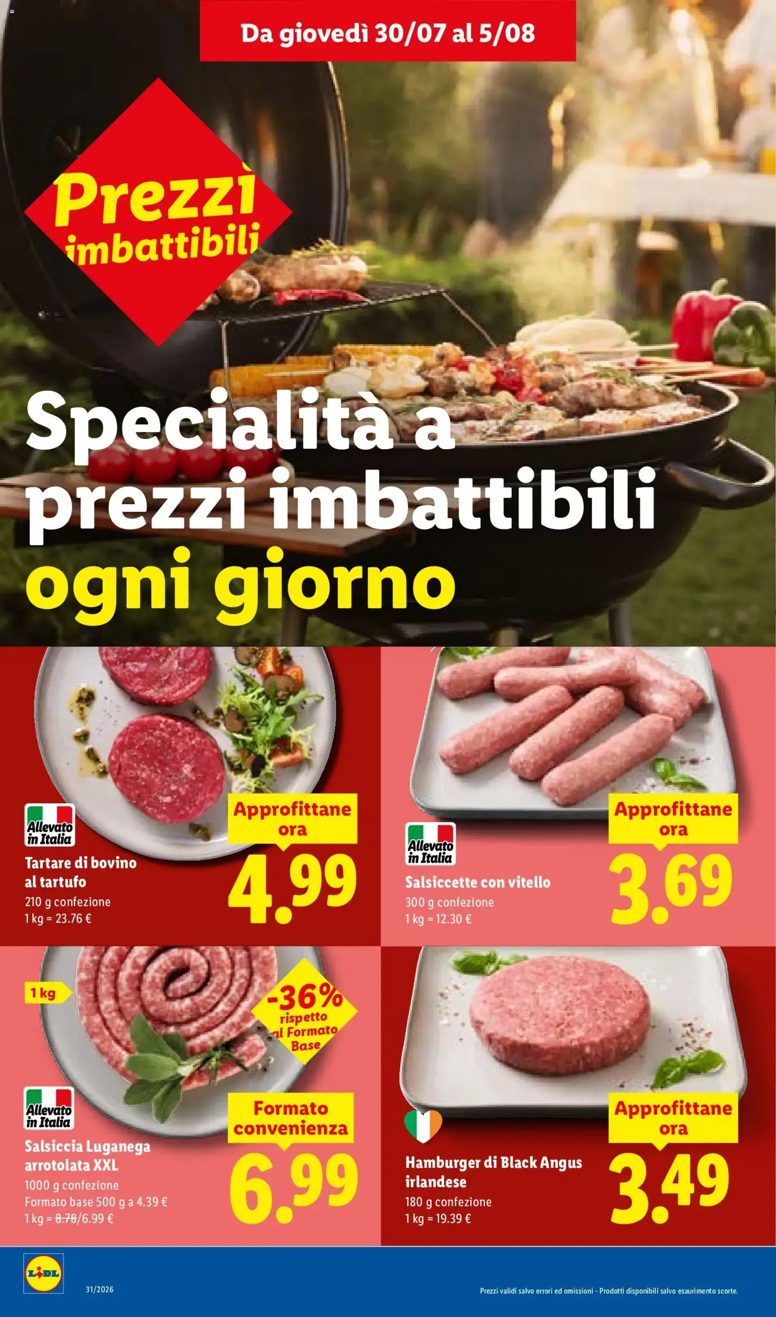 LIDL: L'estate del risparmio da 30 luglio a 5 agosto di 2026 - Pagina del volantino 6